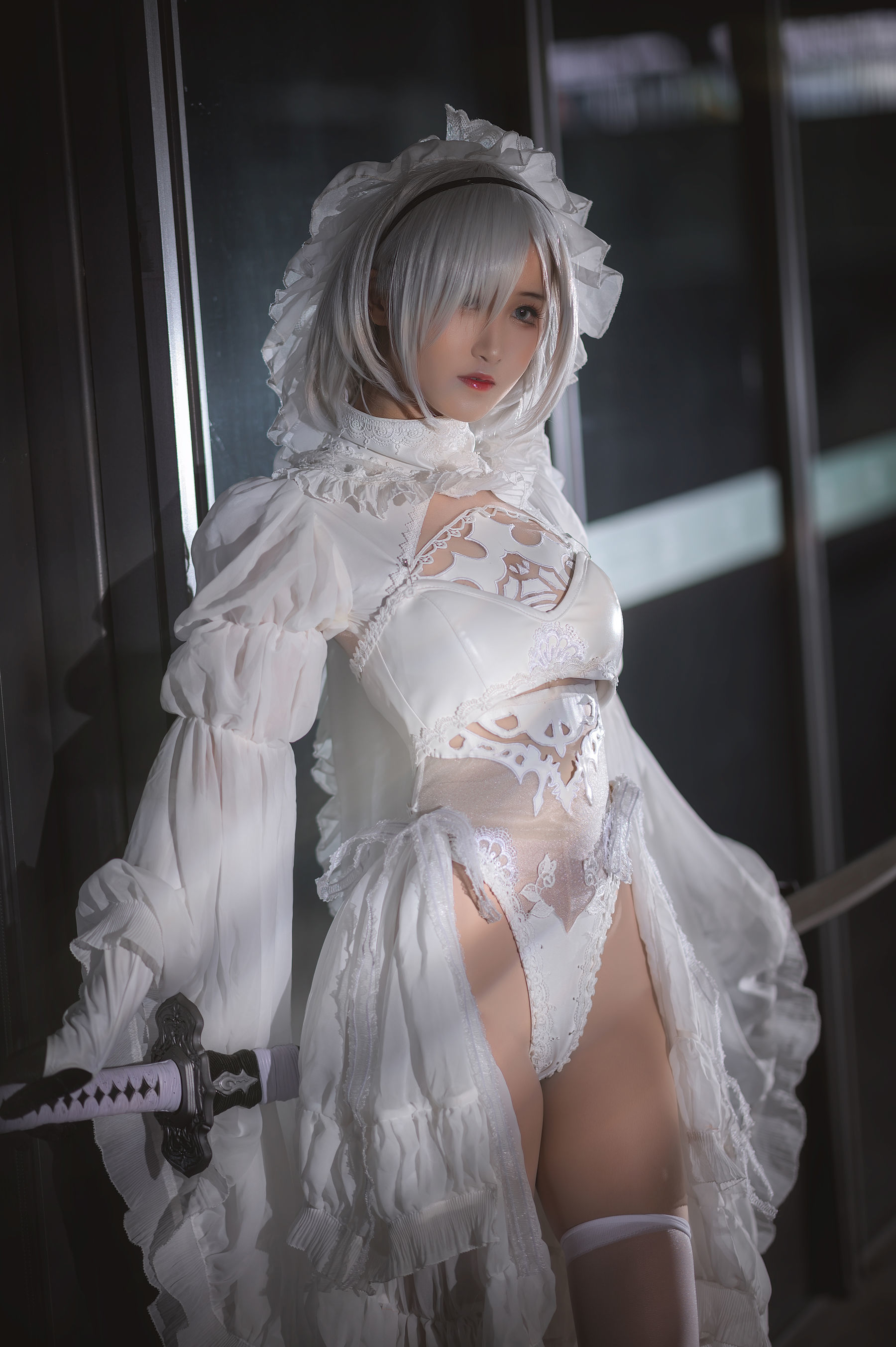 微博妹子三度_69 – 2B自拍 Cosplay-第5张