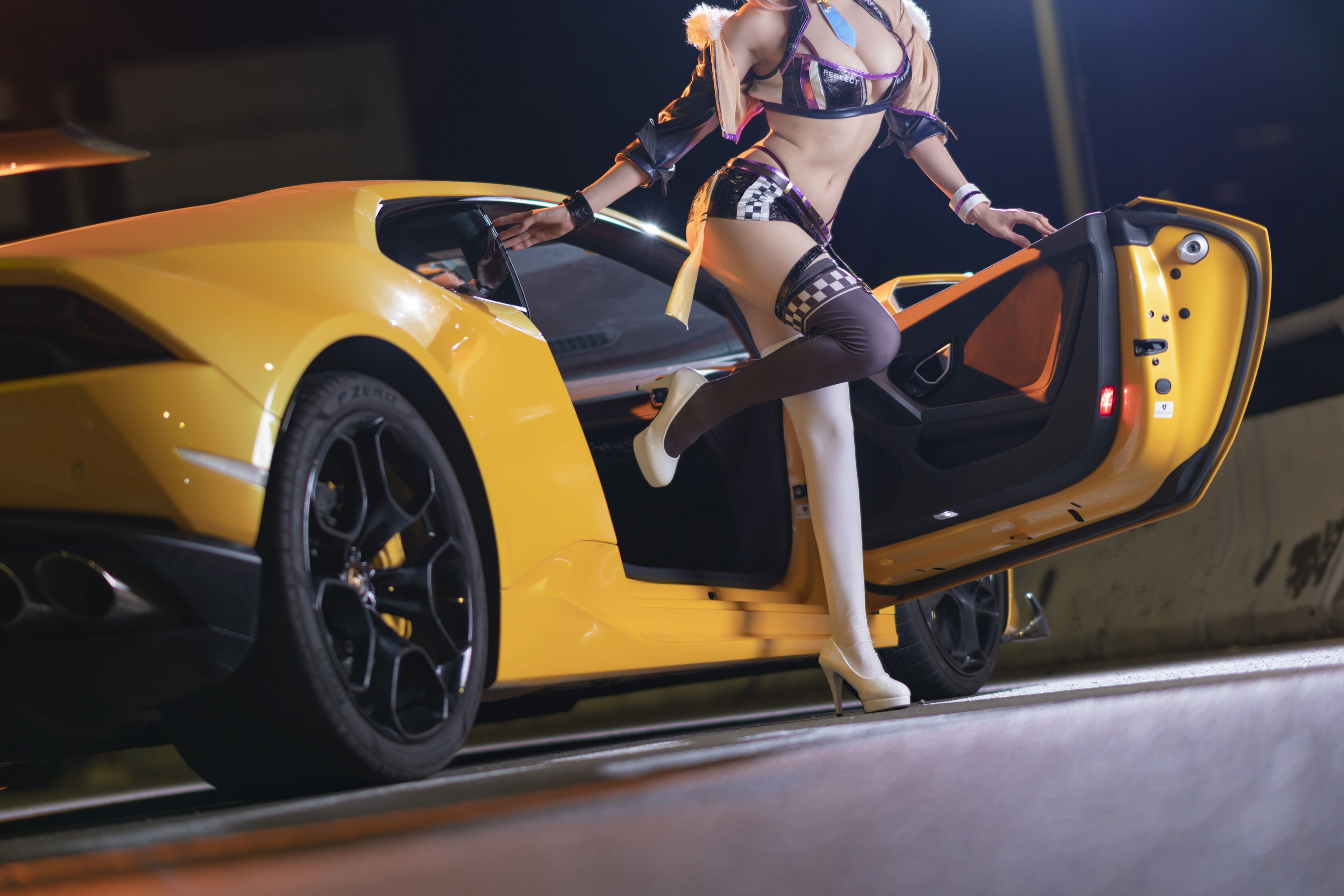 [Cosplay写真] 周叽是可爱兔兔 – 玛修赛车 Cosplay-第1张