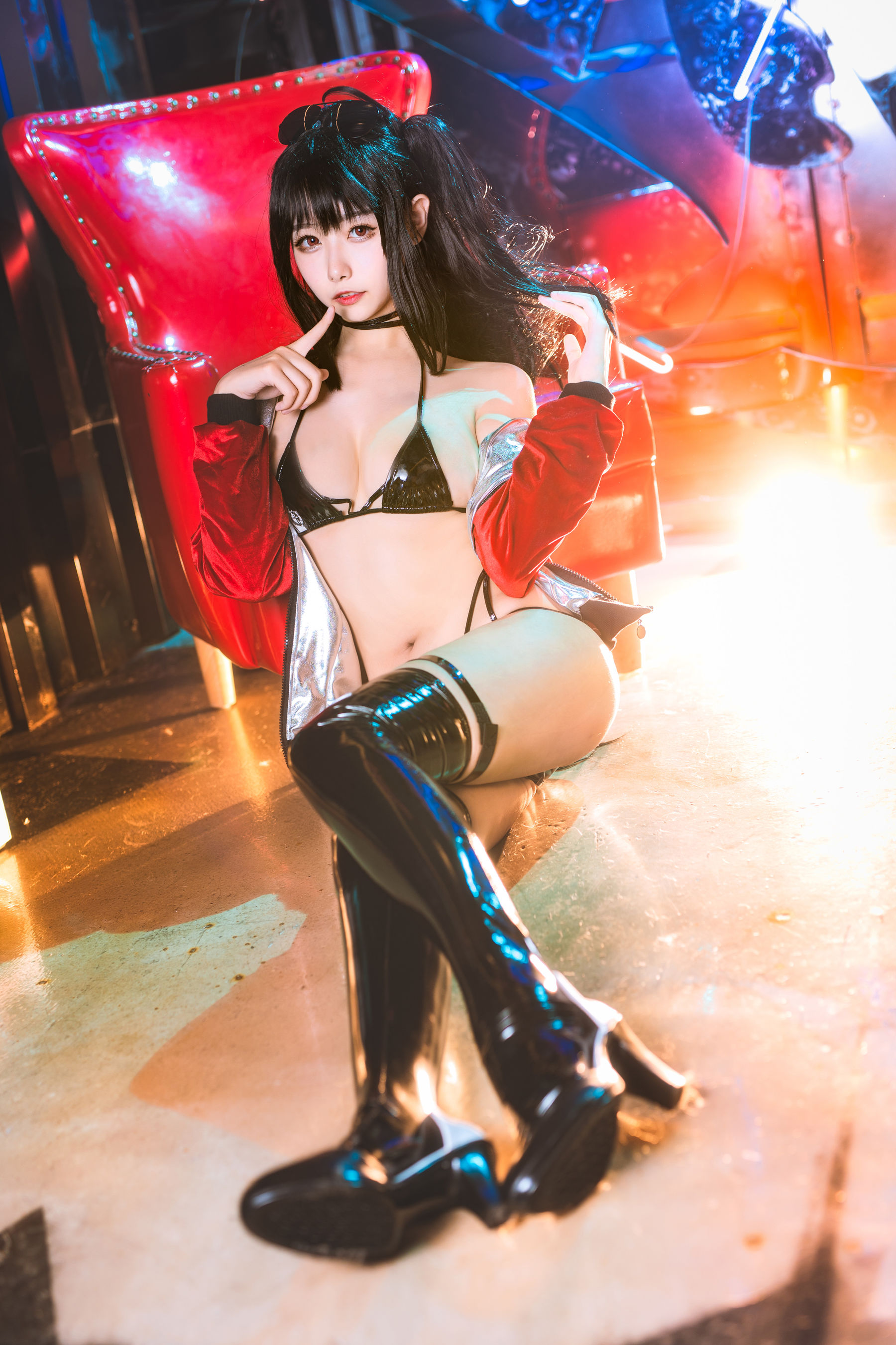 微博妹子Momoko葵葵 – 大凤之赛车 Cosplay-第7张