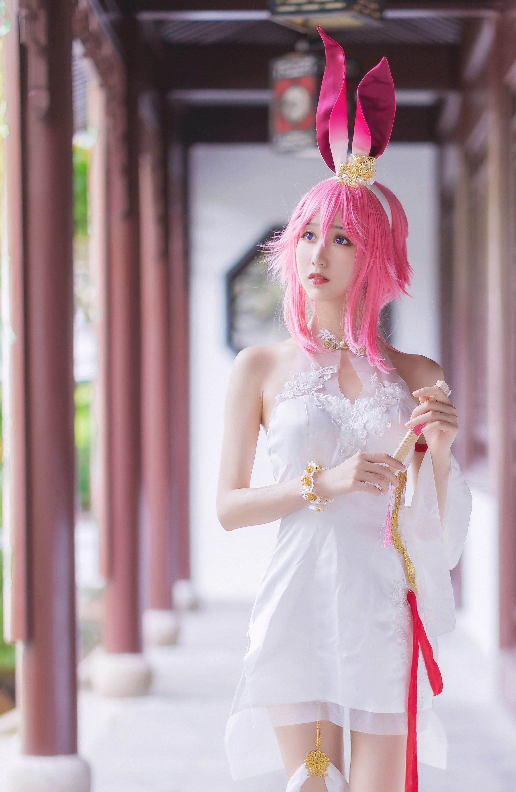萌系小姐姐木绵绵OwO 八重樱 Cosplay-第4张