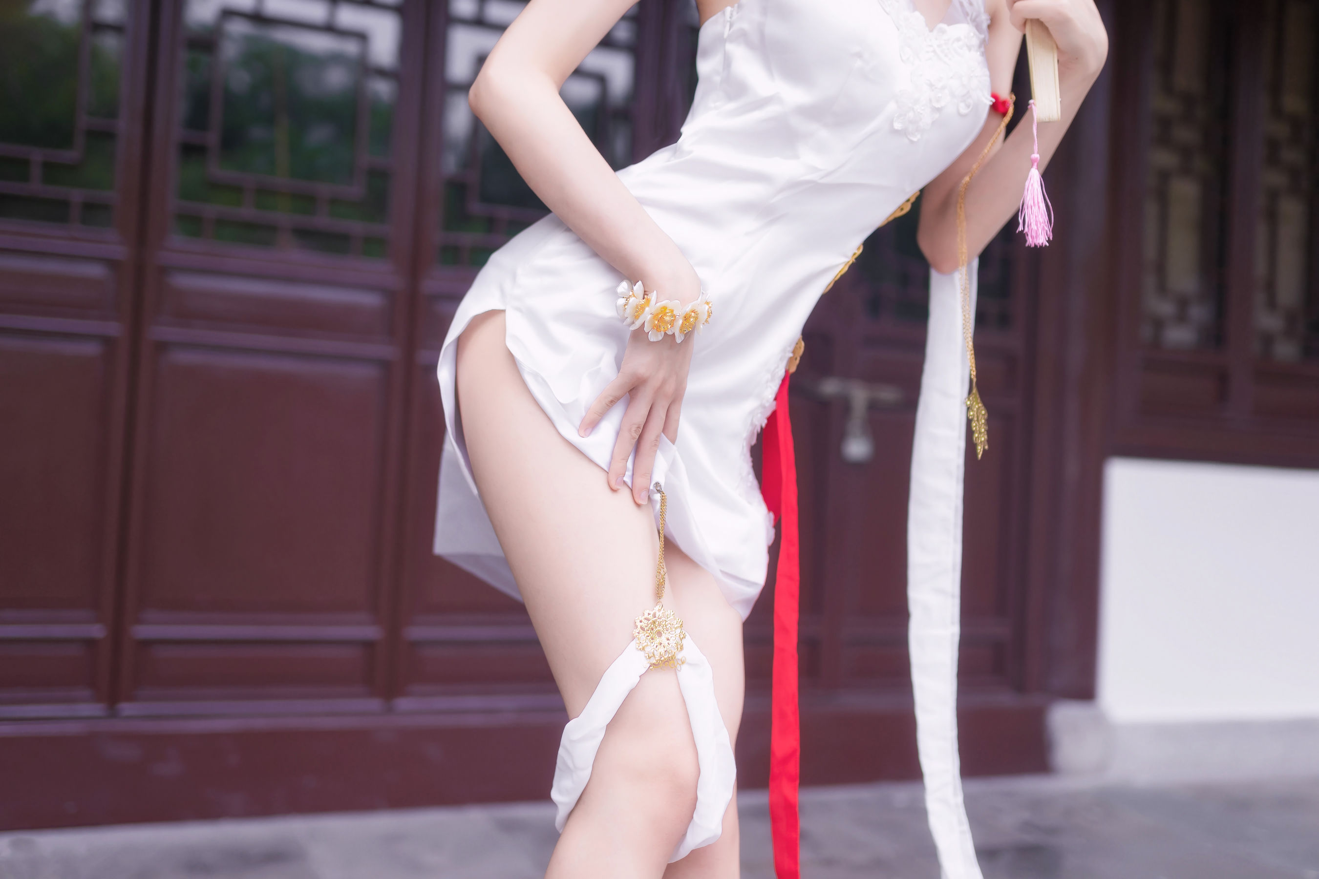 萌系小姐姐木绵绵OwO 八重樱 Cosplay-第5张