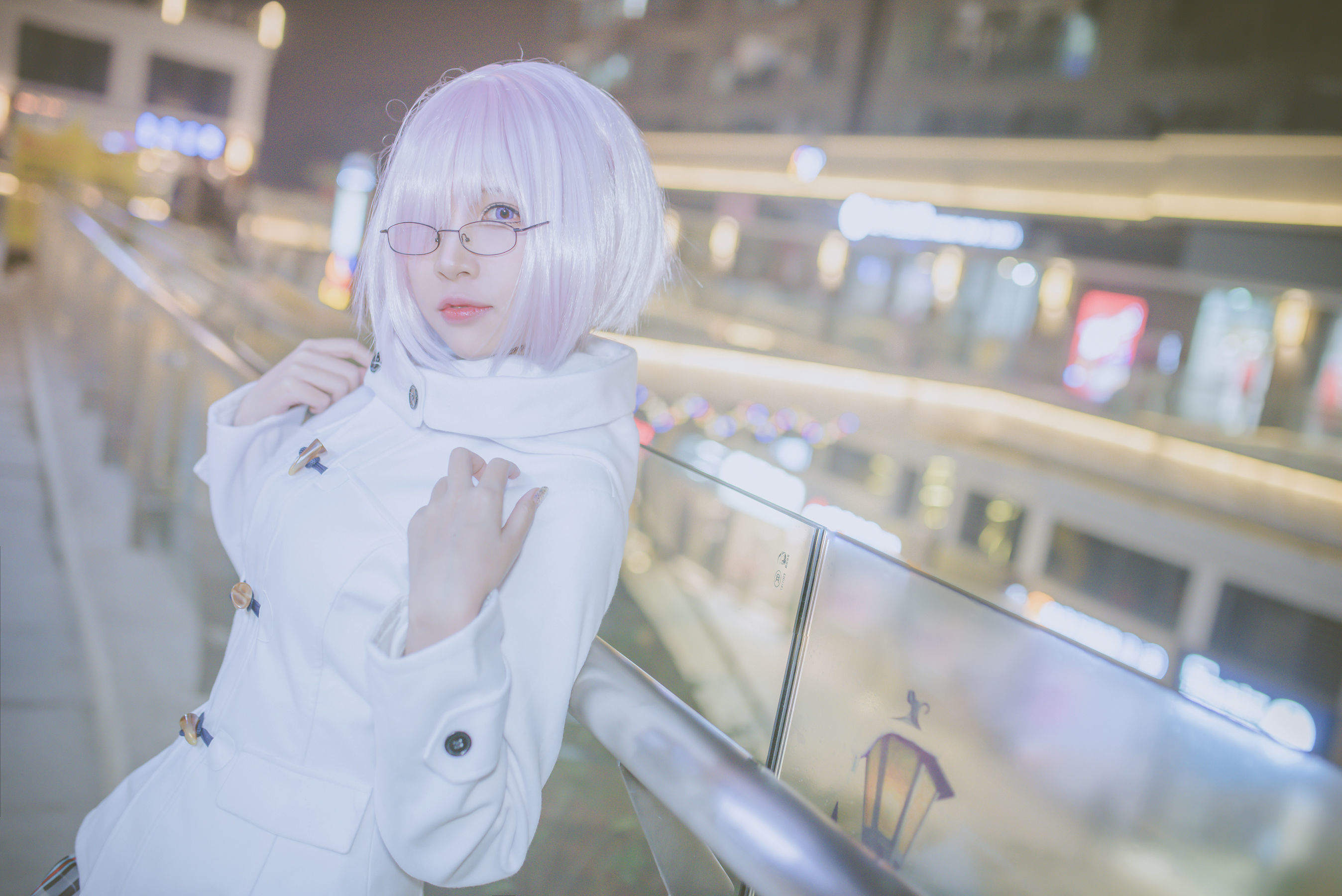人气Coser二佐Nisa 玛修外拍 Cosplay-第13张