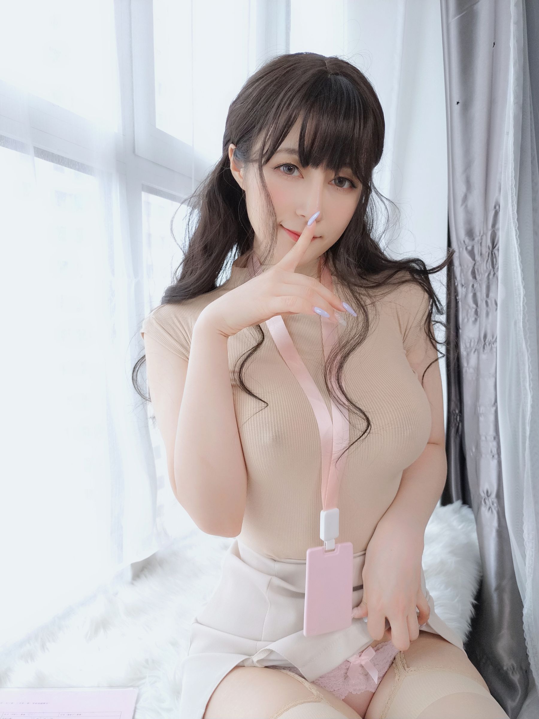 Coser小姐姐白银 – 上司の意地悪 Cosplay-第4张