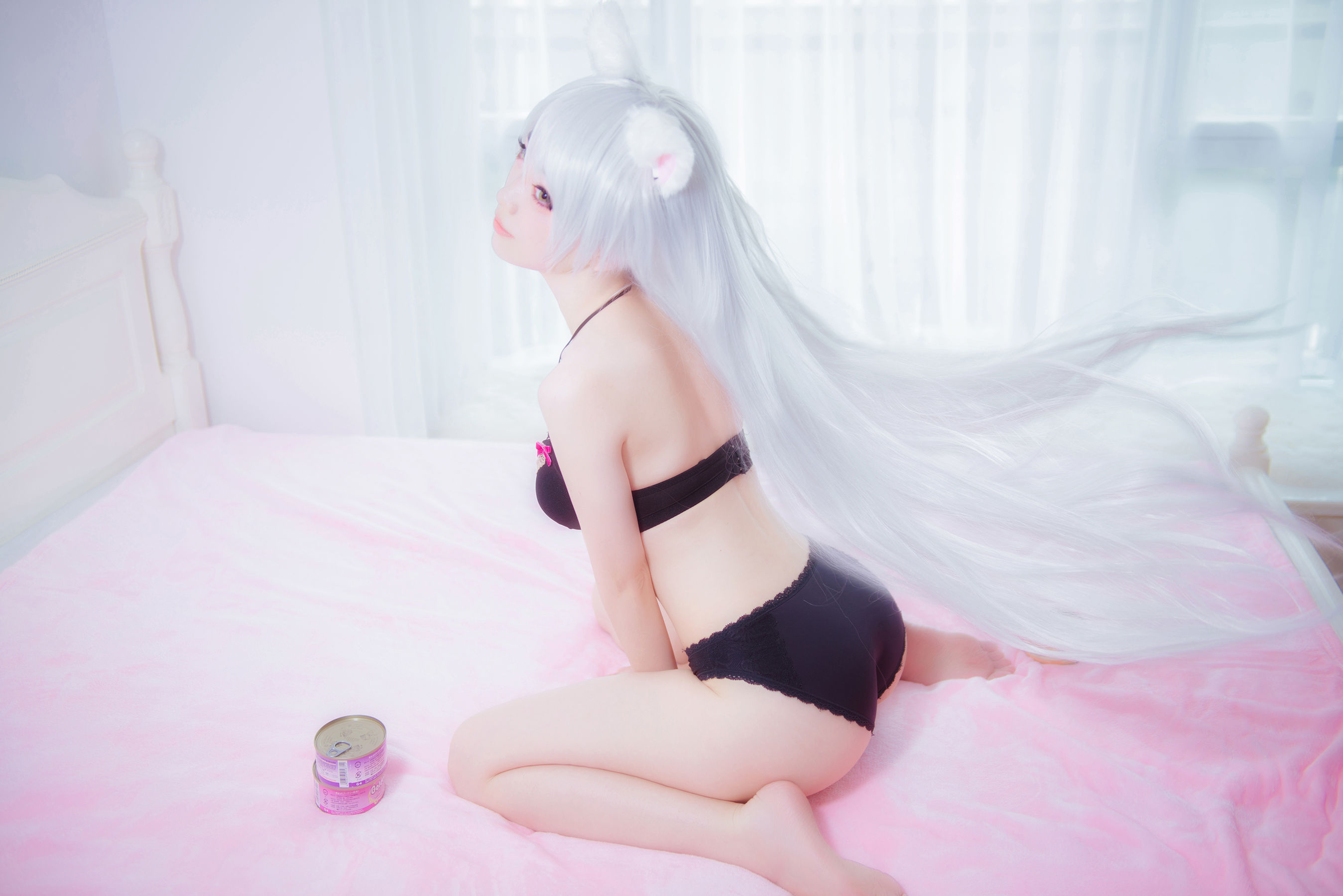 大胸萌妹妖少you1 – 羽川翼 Cosplay-第6张