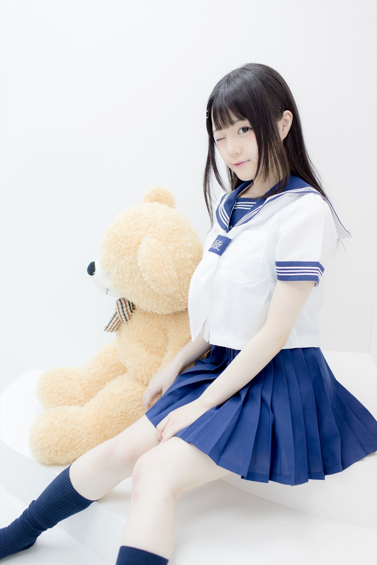 [まきろん。]君夏 – 君と僕の夏休み 制服 Cosplay-第1张