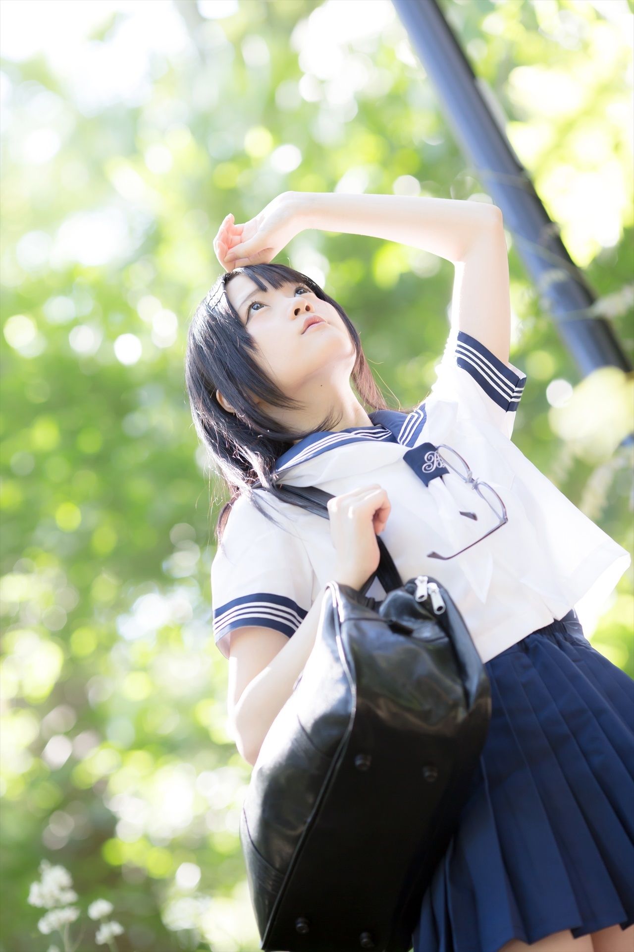 [まきろん。]君夏 – 君と僕の夏休み 制服 Cosplay-第24张