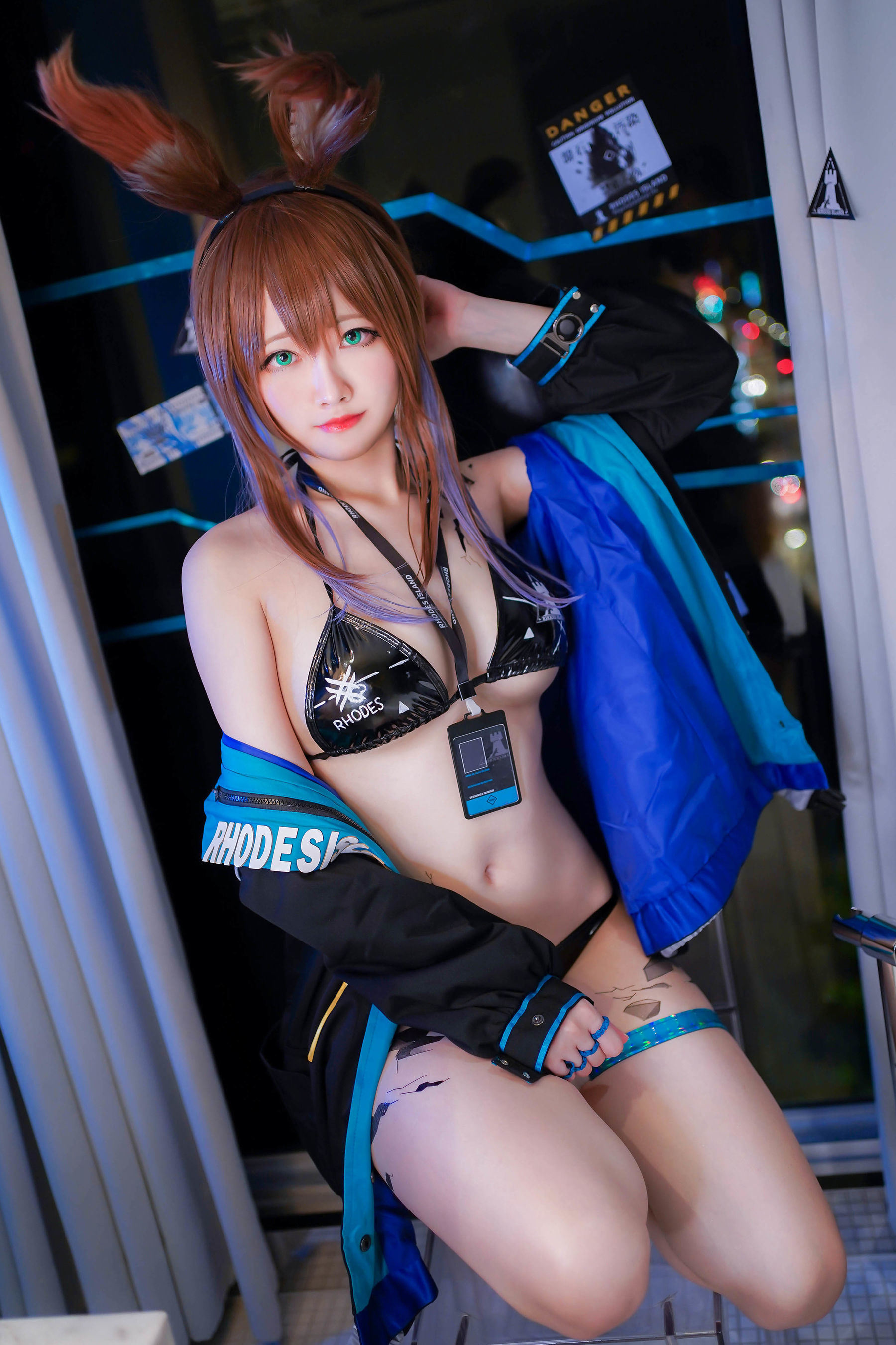 COS妹子Arty亞緹 – 黑胶兔女郎 Cosplay-第5张