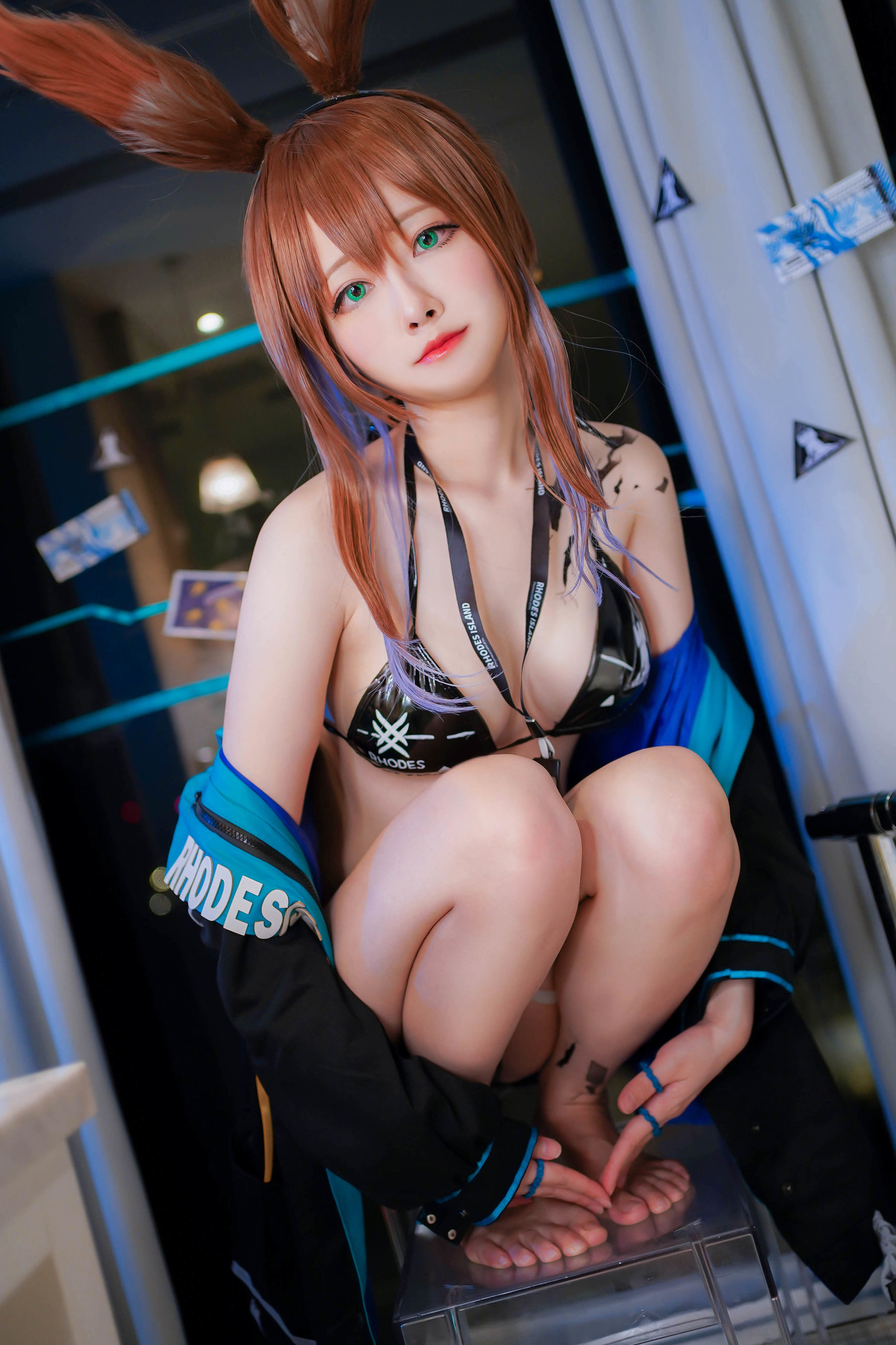 COS妹子Arty亞緹 – 黑胶兔女郎 Cosplay-第6张