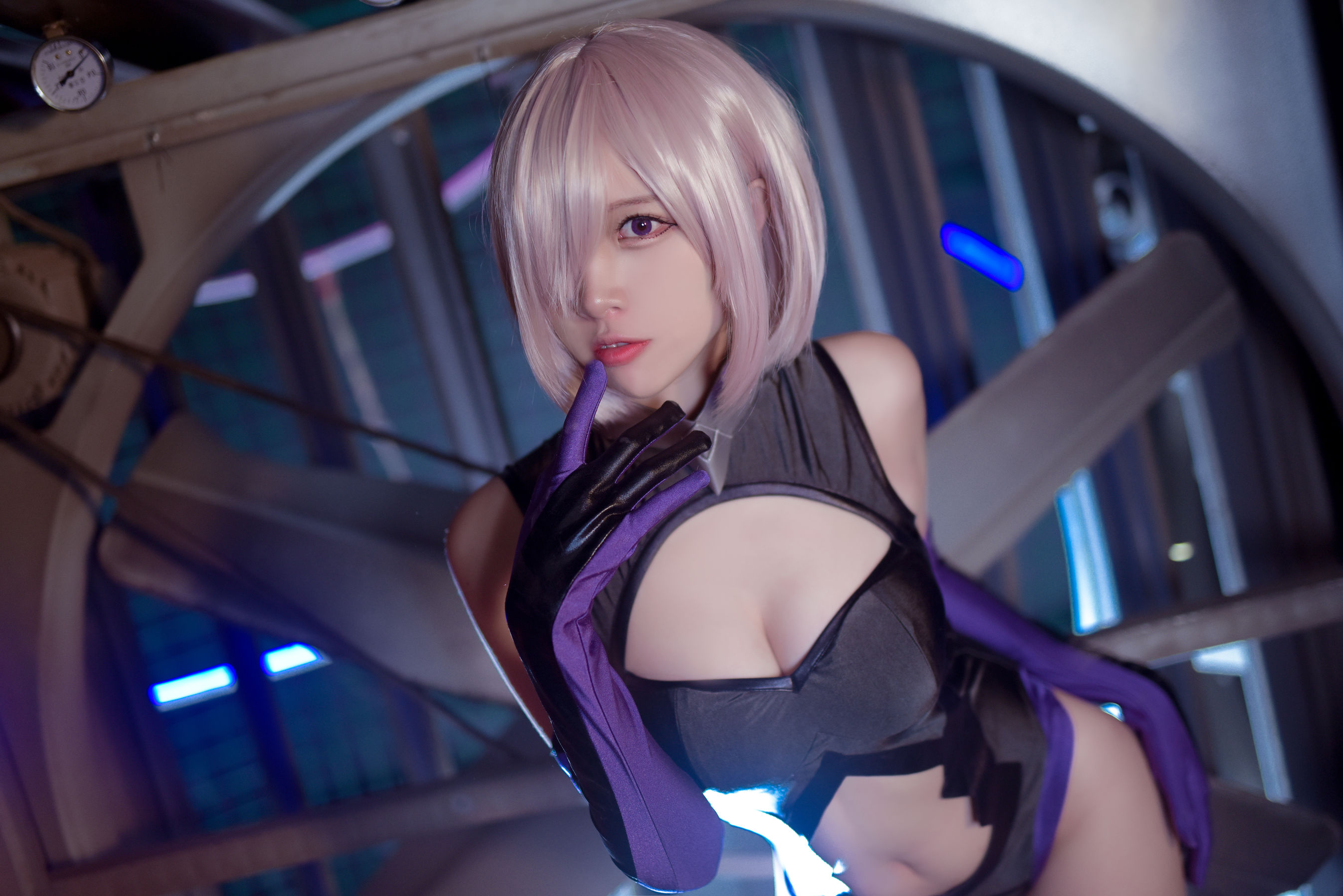 人气Coser二佐Nisa Fate玛修个人训练 Cosplay-第1张