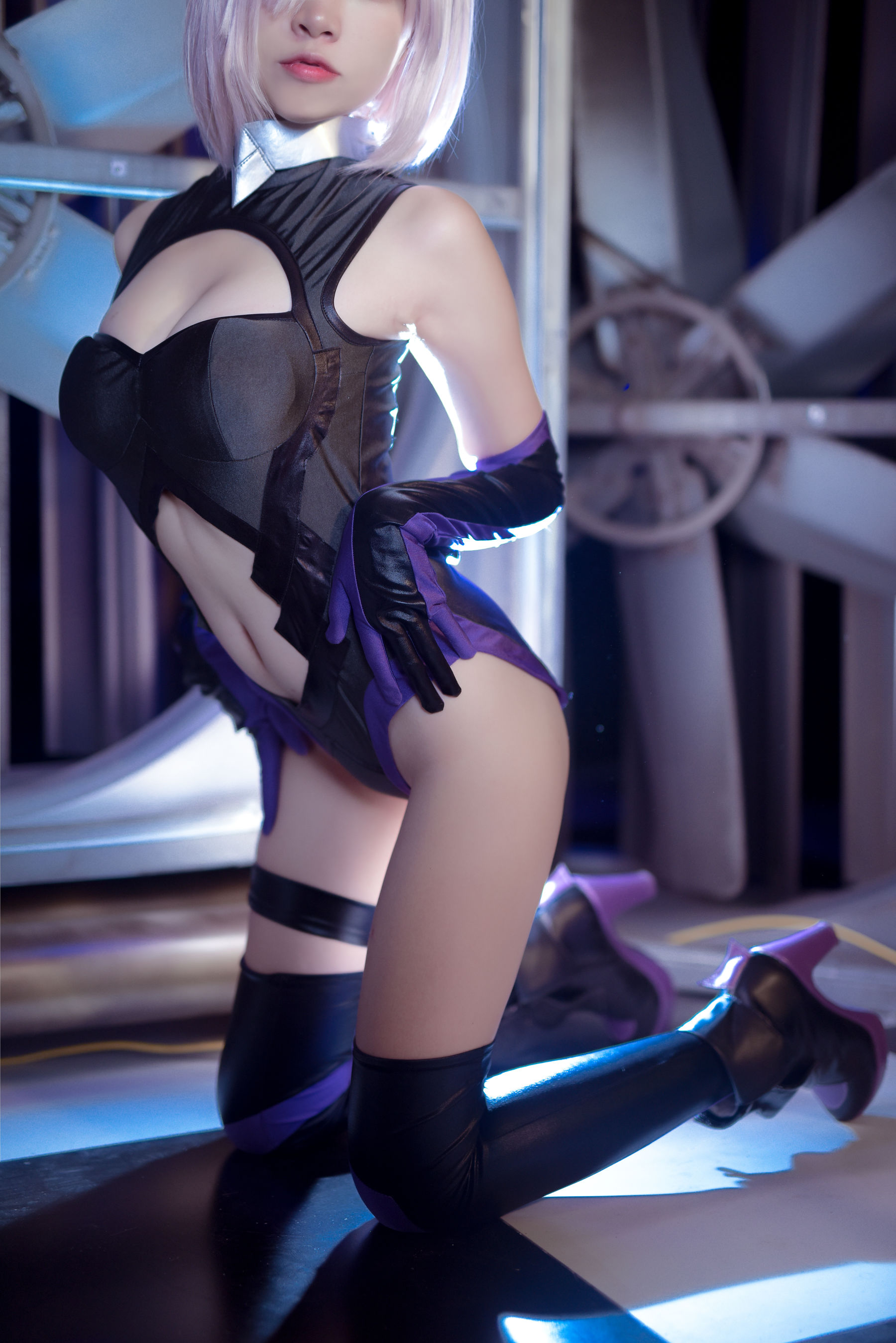 人气Coser二佐Nisa Fate玛修个人训练 Cosplay-第4张