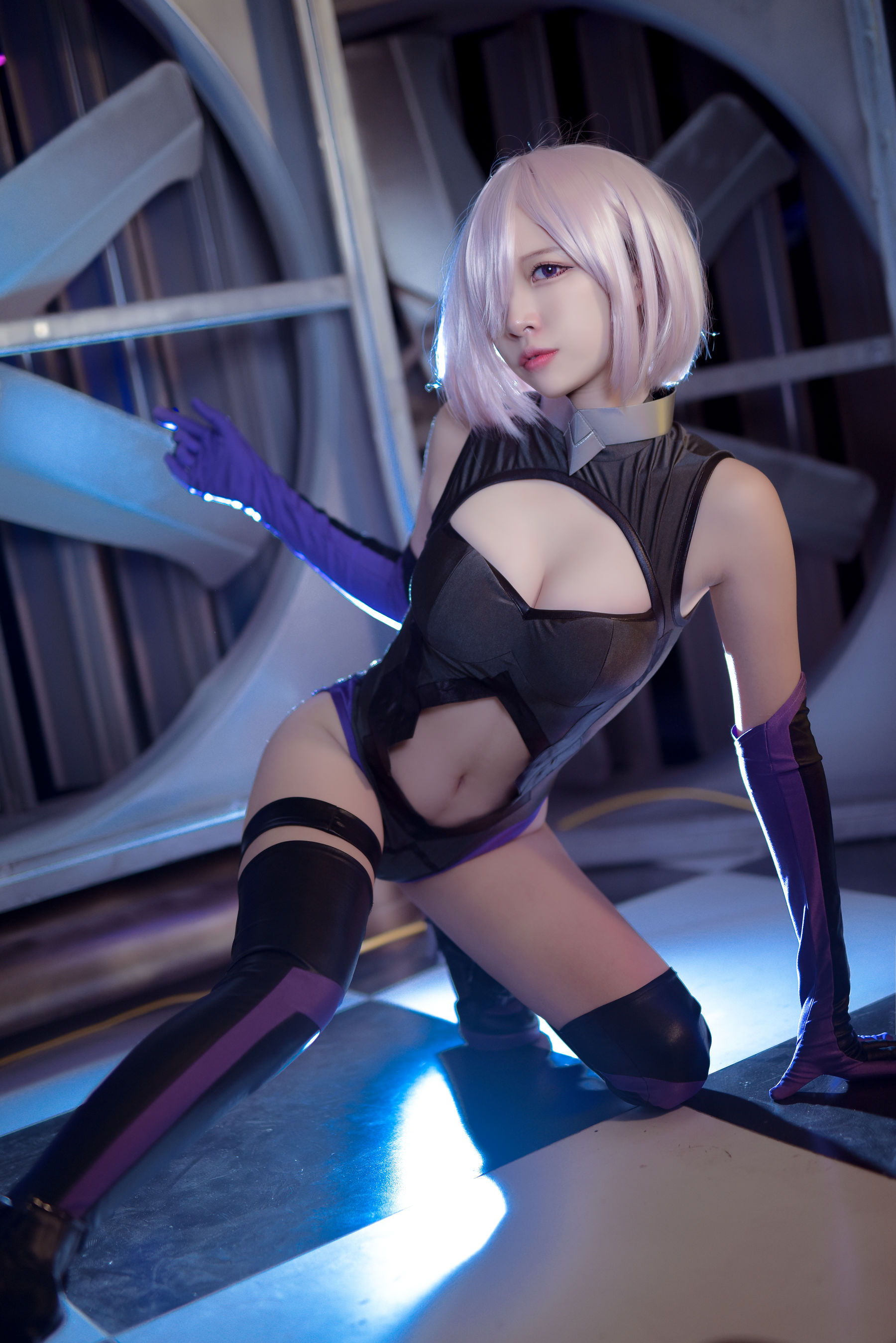人气Coser二佐Nisa Fate玛修个人训练 Cosplay-第5张
