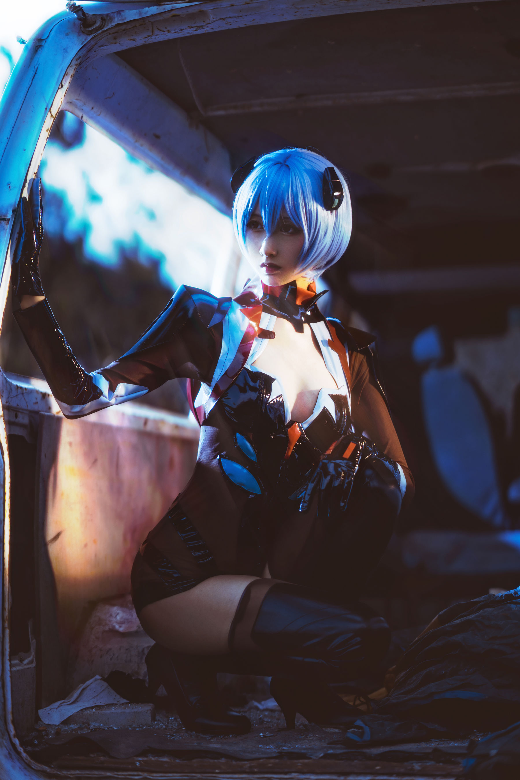 [Cosplay写真] 萌系小姐姐木绵绵OwO – 绫波丽 Cosplay-第28张