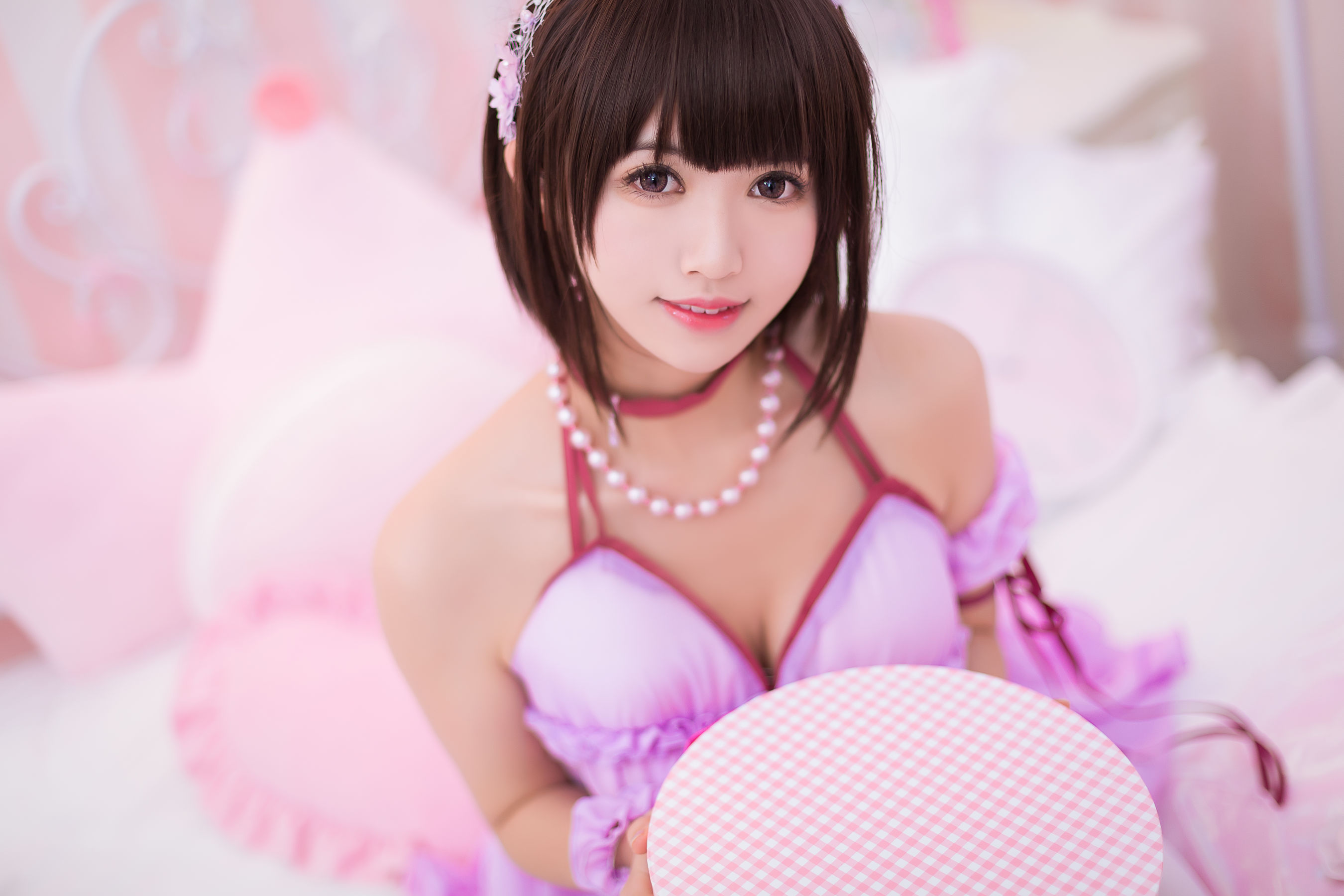 超人气Coser鳗鱼霏儿 圣人惠 睡衣 Cosplay-第4张