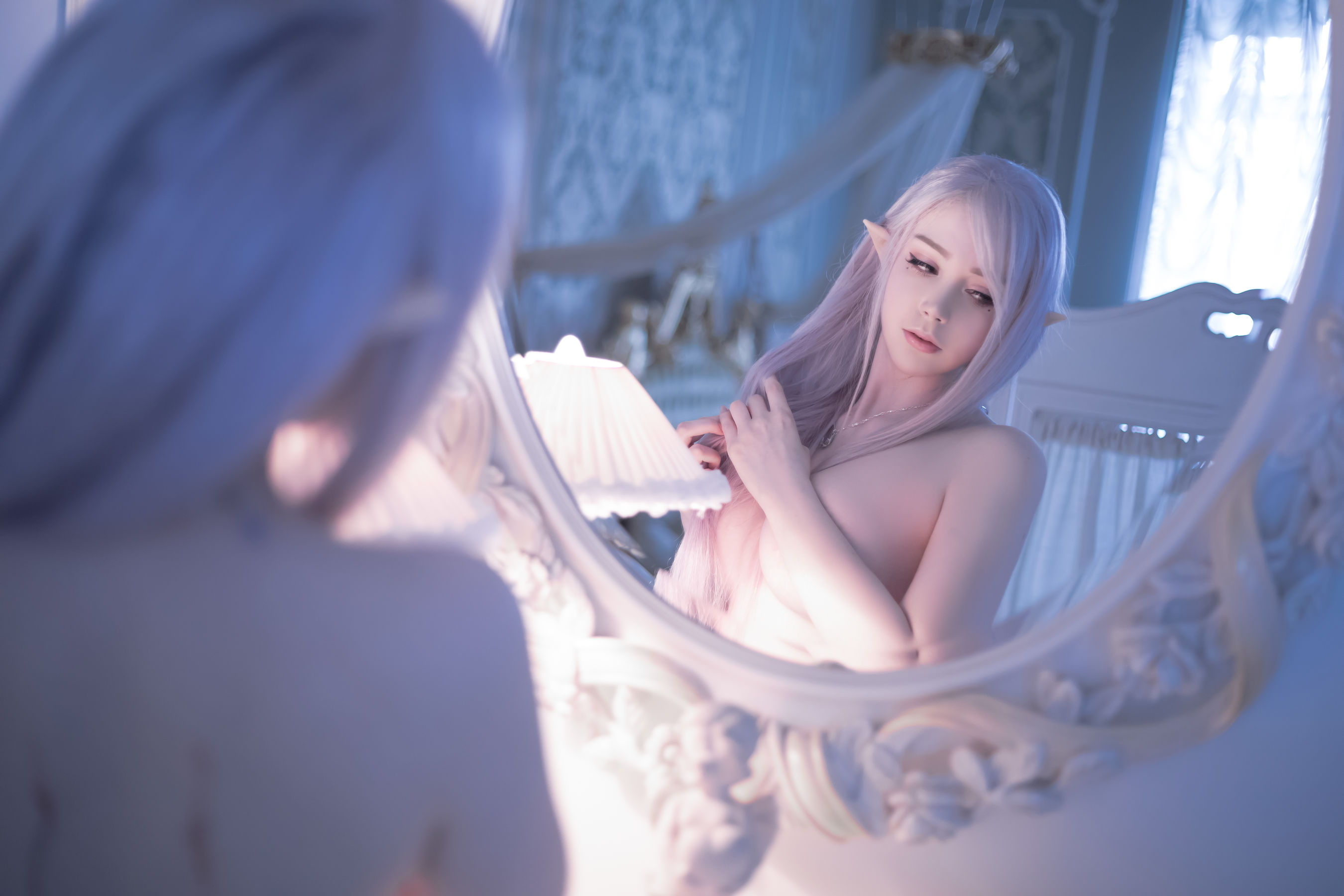 国外美女SayaTheFox – 精灵 Cosplay-第1张