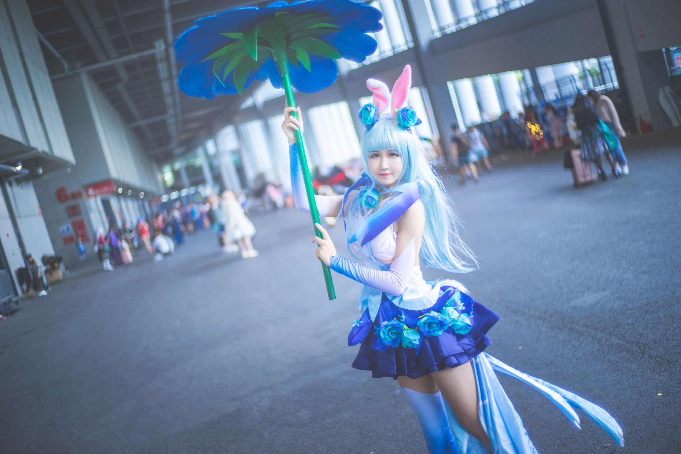 [Cosplay写真] 微博妹子三度_69 – 花间舞公孙离 Cosplay-第1张