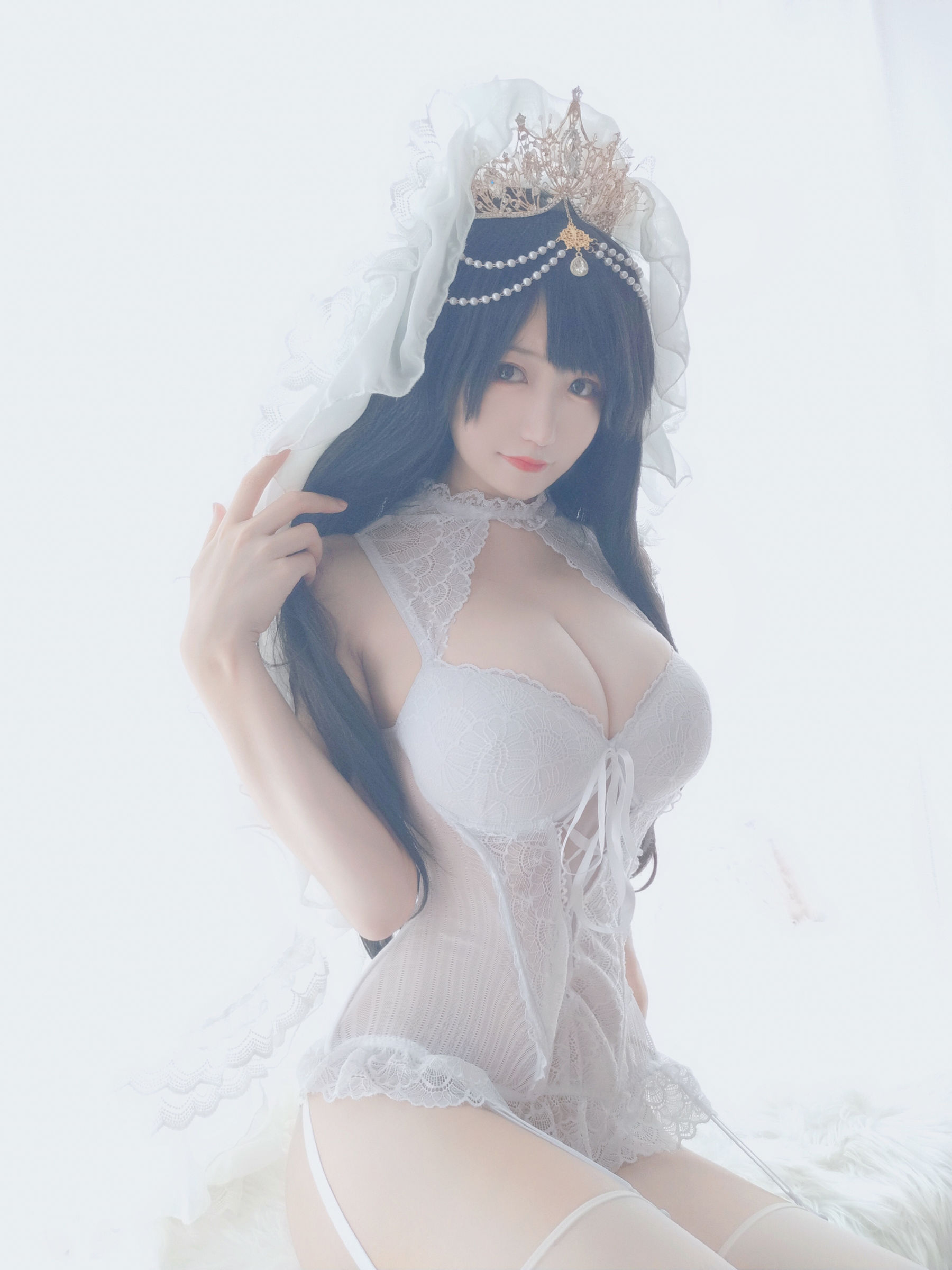 动漫博主小仓千代w – 可可爱爱花嫁 Cosplay-第5张