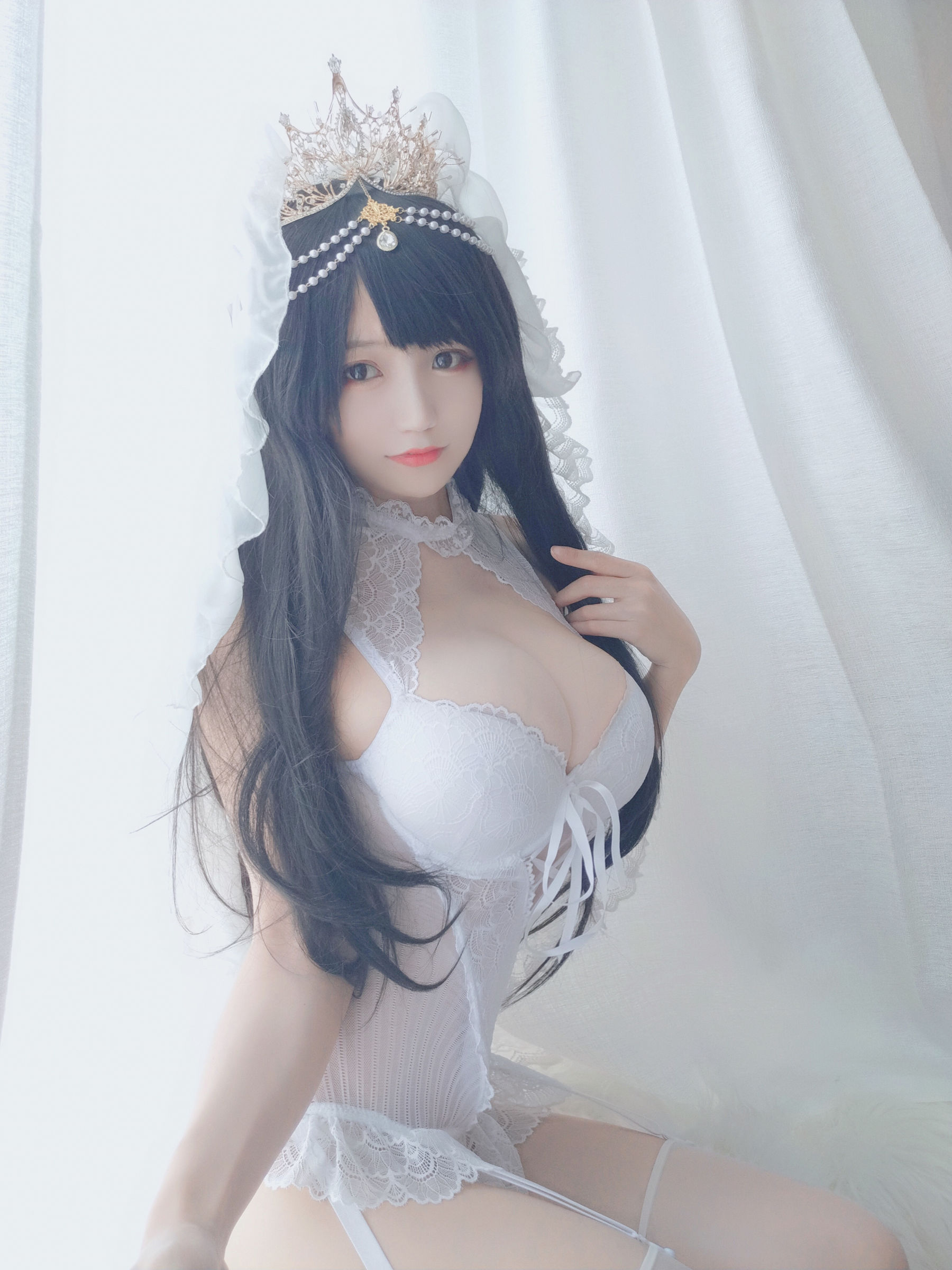 动漫博主小仓千代w – 可可爱爱花嫁 Cosplay-第6张