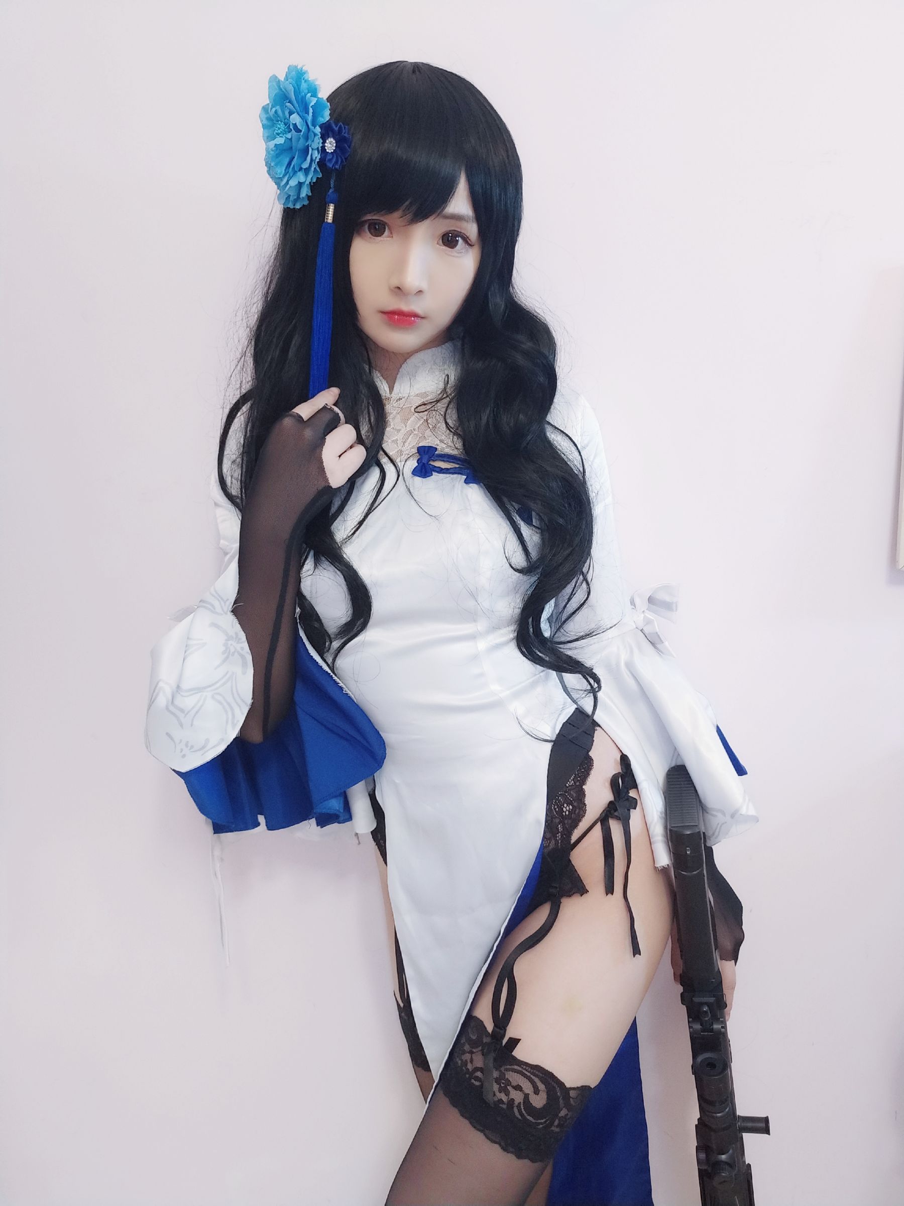 二次元美女古川kagura 95式玉玲珑 Cosplay-第1张
