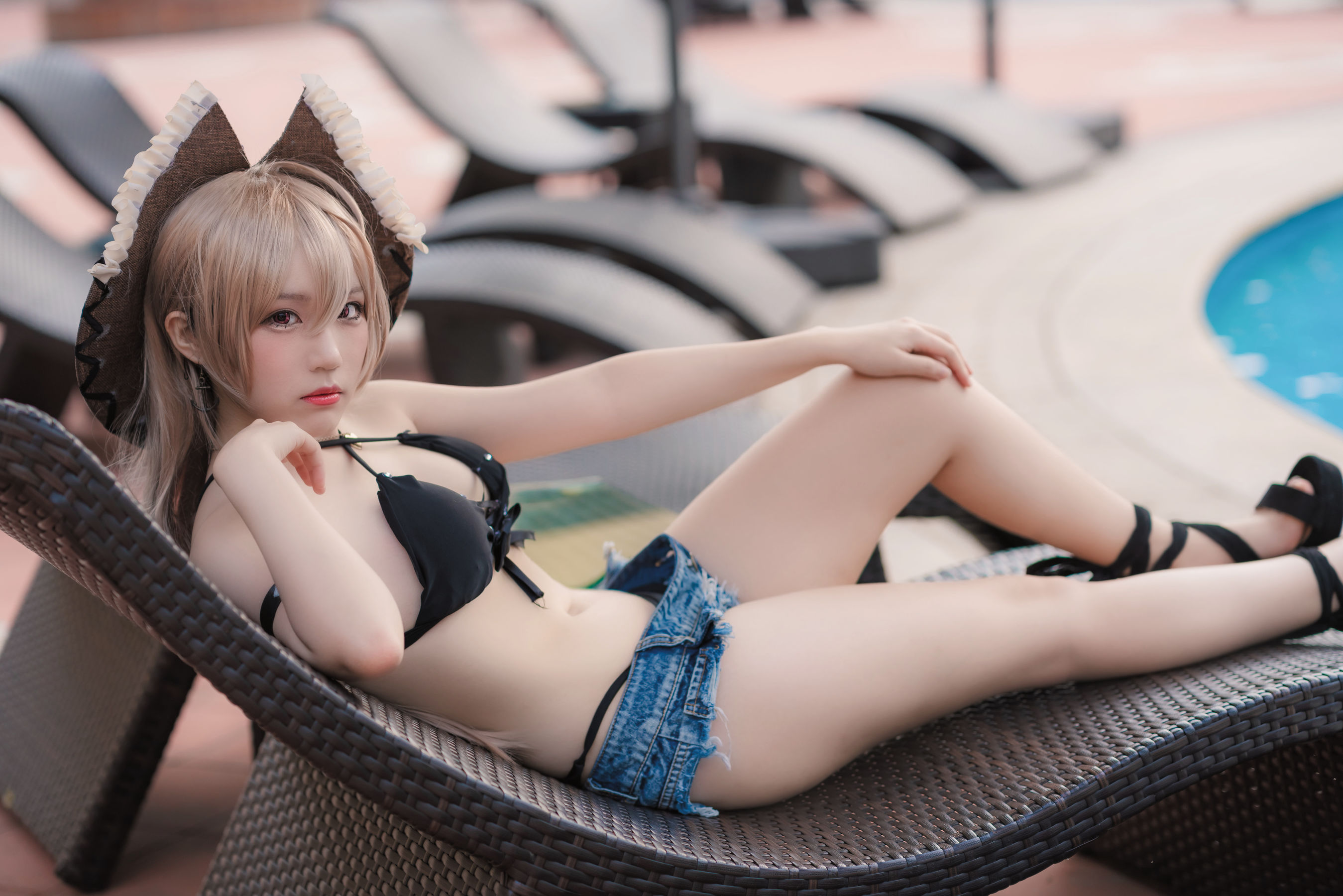 动漫博主Mime弥美 – 碧蓝航线 让・巴尔 Cosplay-第20张
