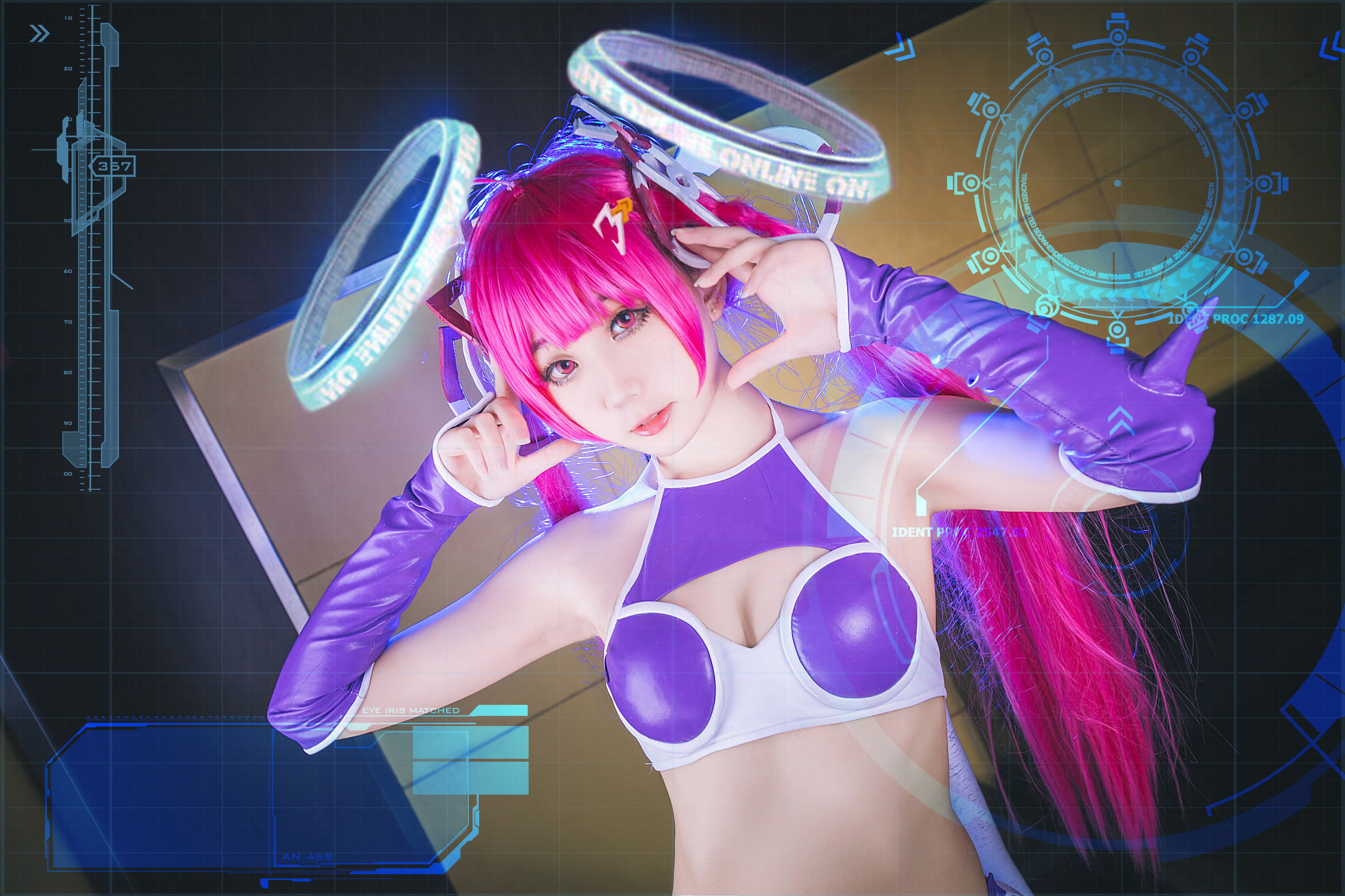 动漫博主浅野菌子 – 300英雄 300娘 Cosplay-第1张
