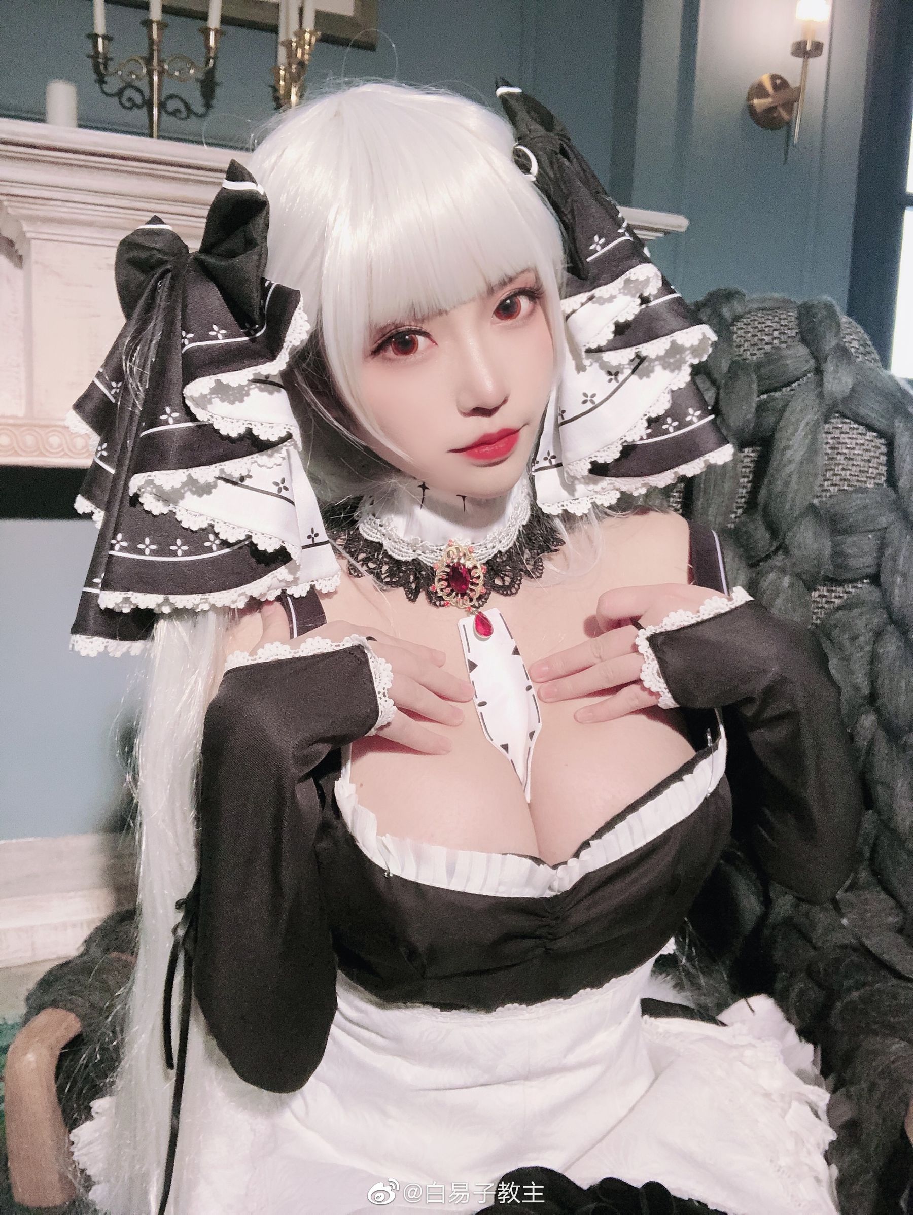 萌妹白易子教主 – 可畏 Cosplay-第3张