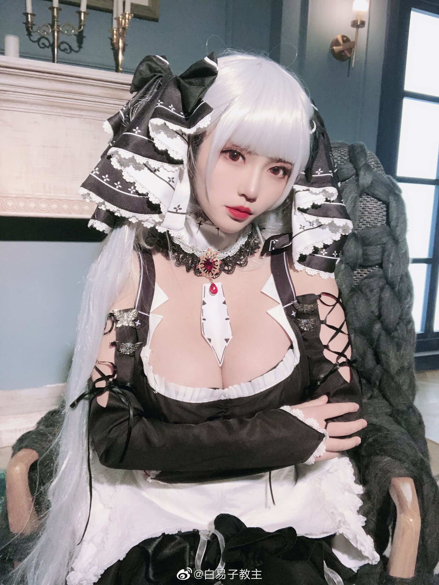 萌妹白易子教主 – 可畏 Cosplay-第12张