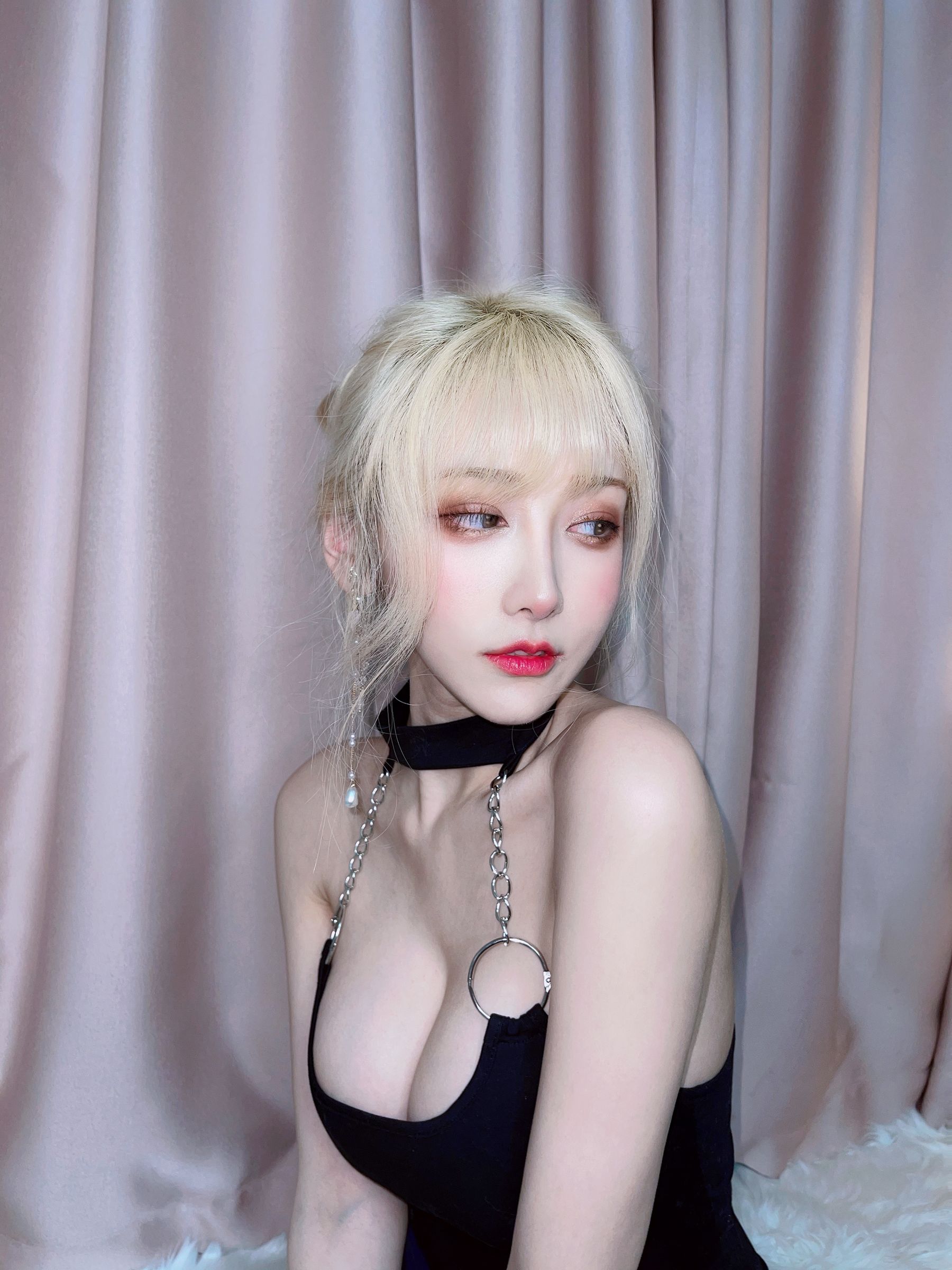 人气Coser啾小妍 – 金发芭比 Cosplay-第5张