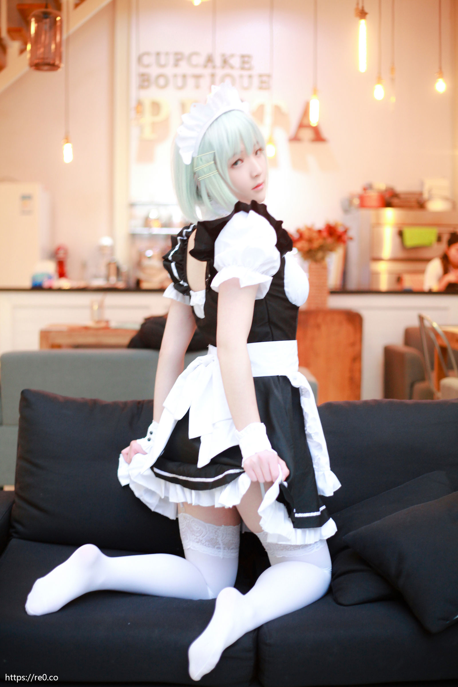 [萝莉COS] 一小央泽 – 女仆鸢一折纸 Cosplay-第2张
