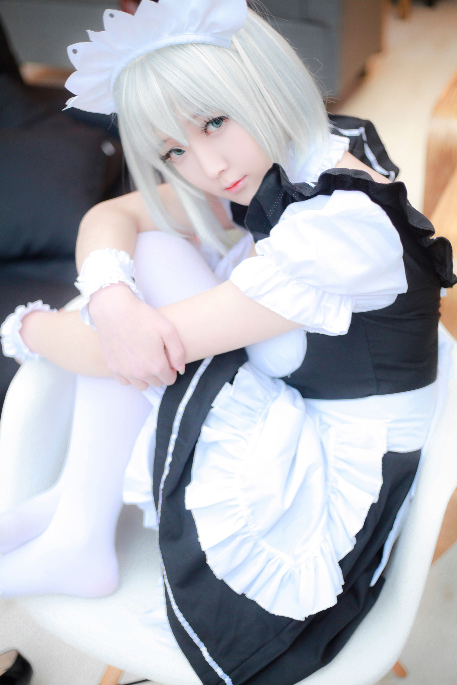 [萝莉COS] 一小央泽 – 女仆鸢一折纸 Cosplay-第7张