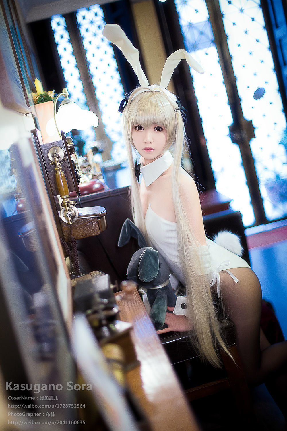 [萝莉COS] 鳗鱼霏儿 – 缘之空 穹妹 兔女郎 Cosplay Cosplay-第6张