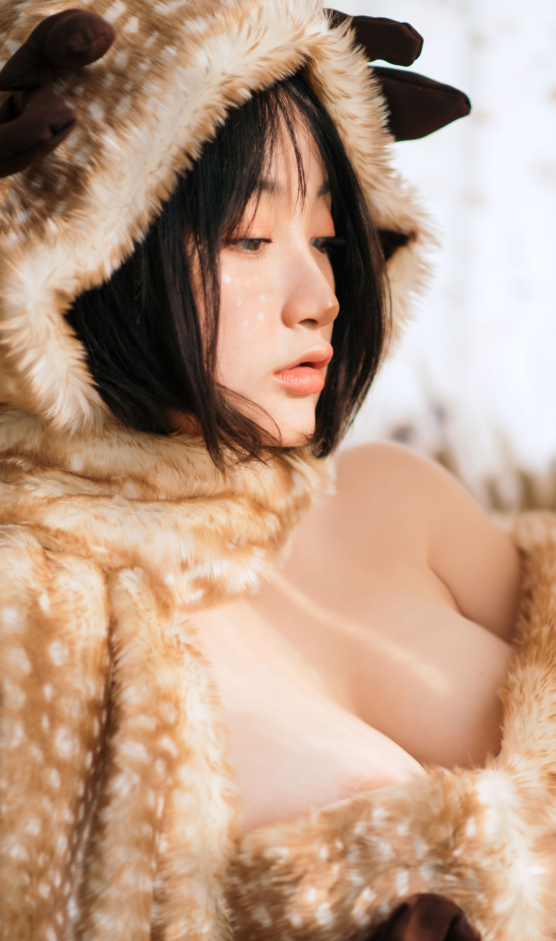 模特野百合 – 圣诞 Cosplay-第4张