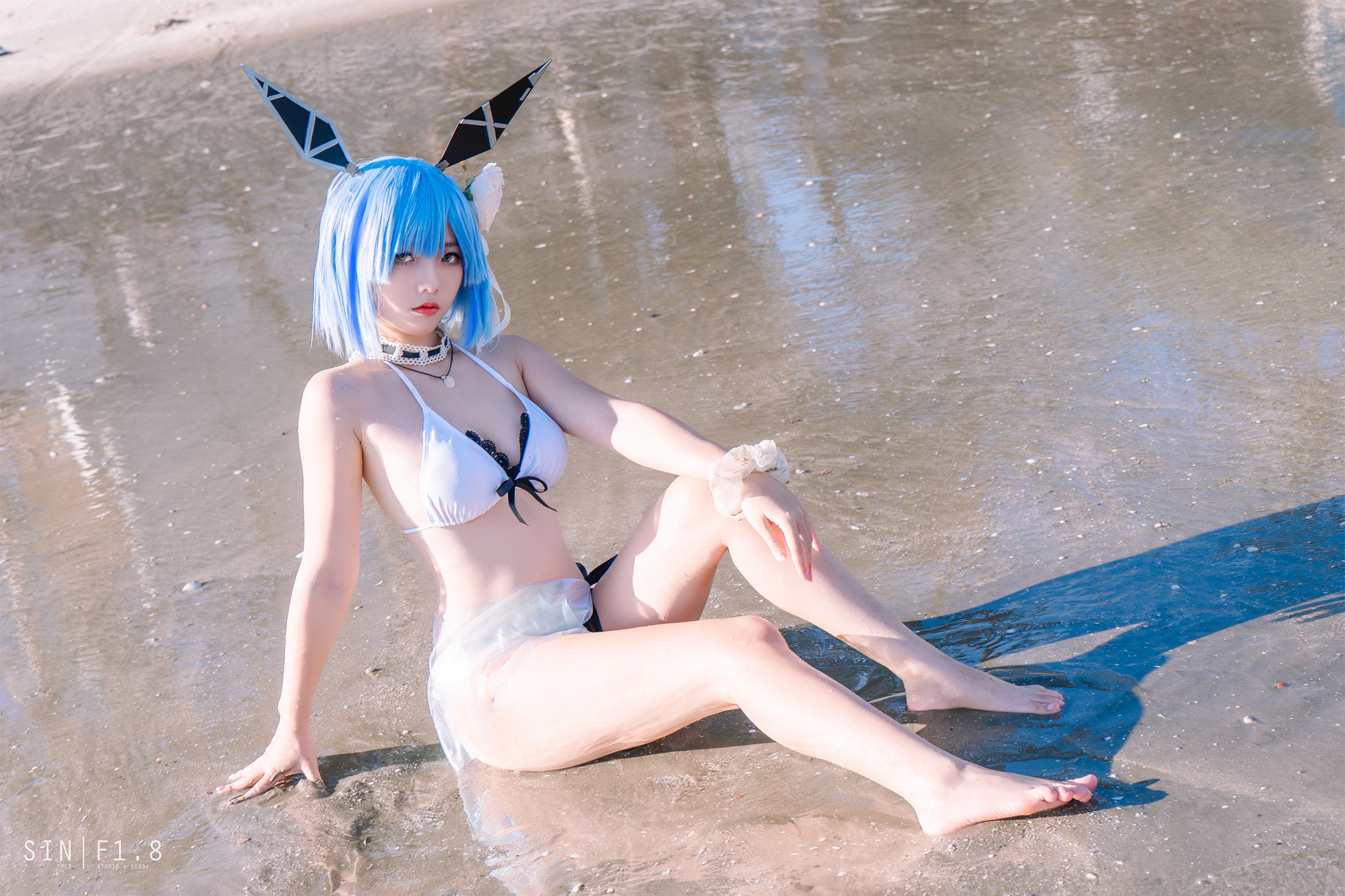 Messie Huang – Gascogne swimsuit Cosplay-第6张