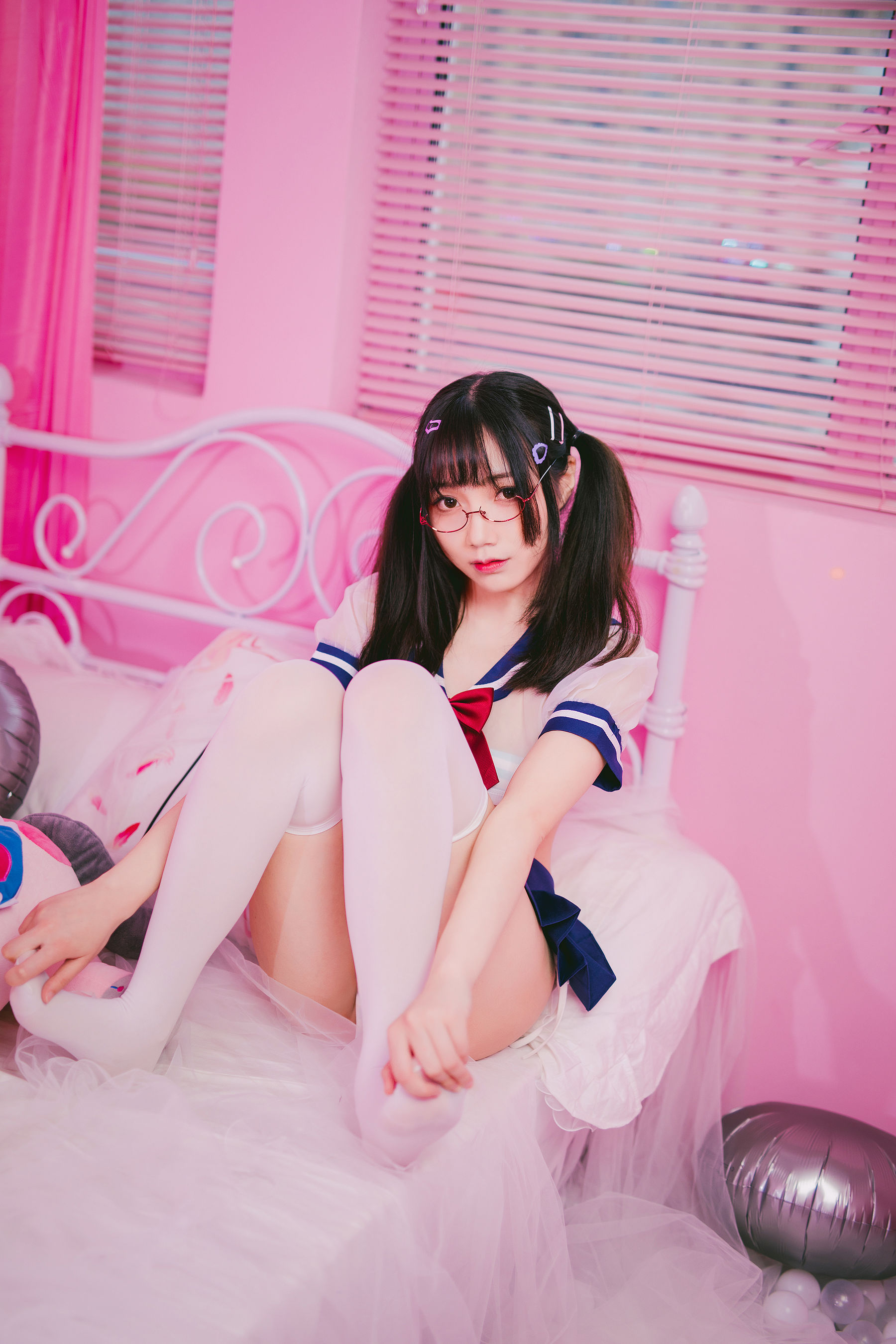 萝莉福利真央Mao – JK Cosplay-第2张