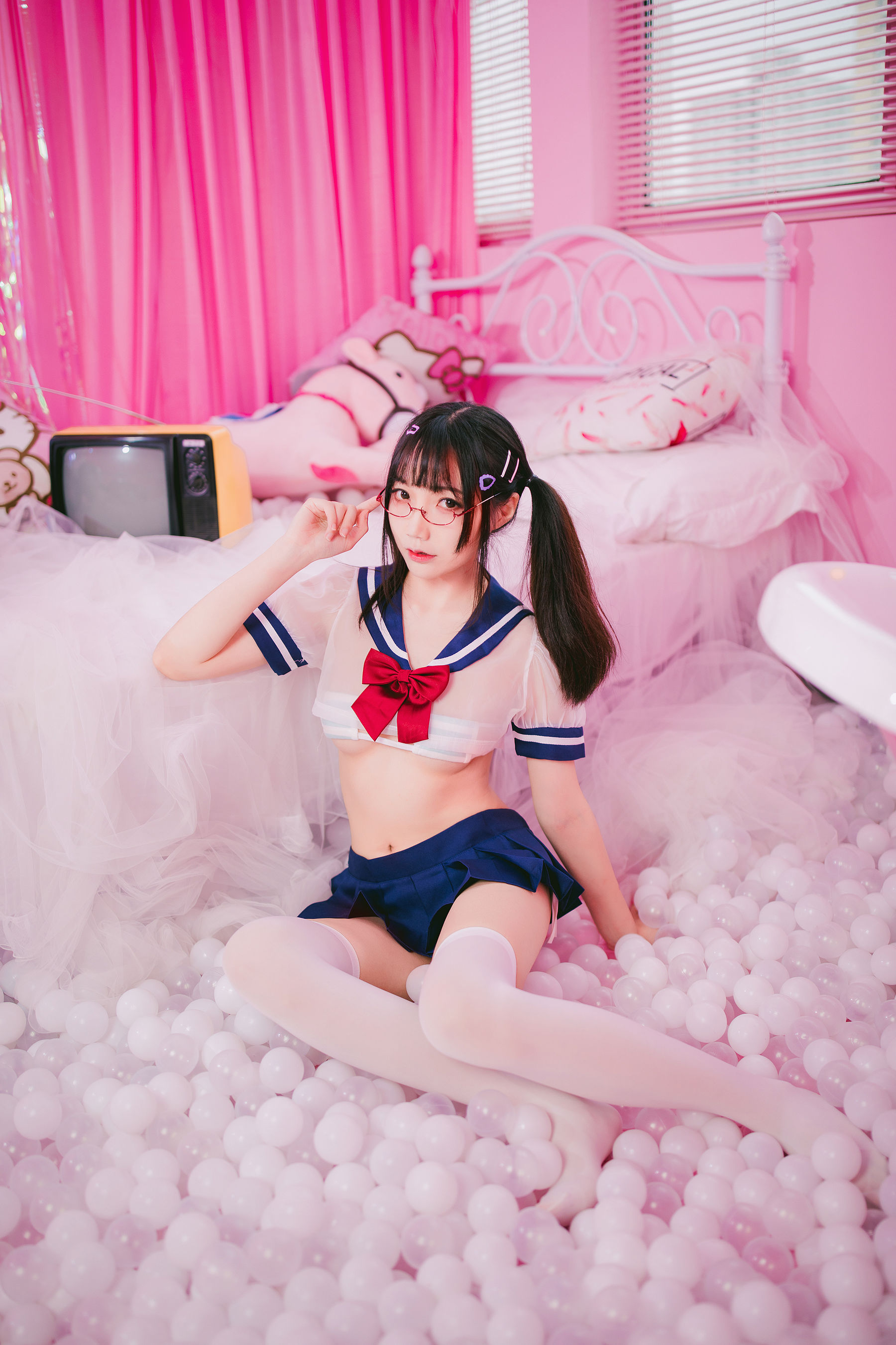 萝莉福利真央Mao – JK Cosplay-第10张