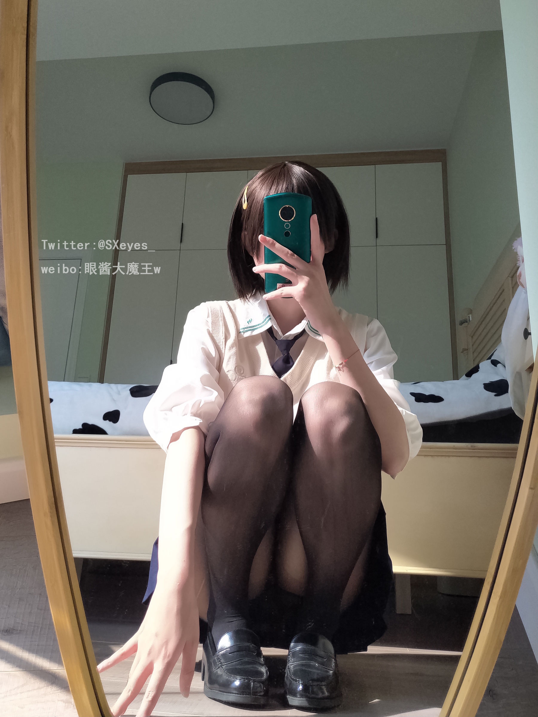 萌妹子眼酱大魔王w – 小学妹 Cosplay-第1张