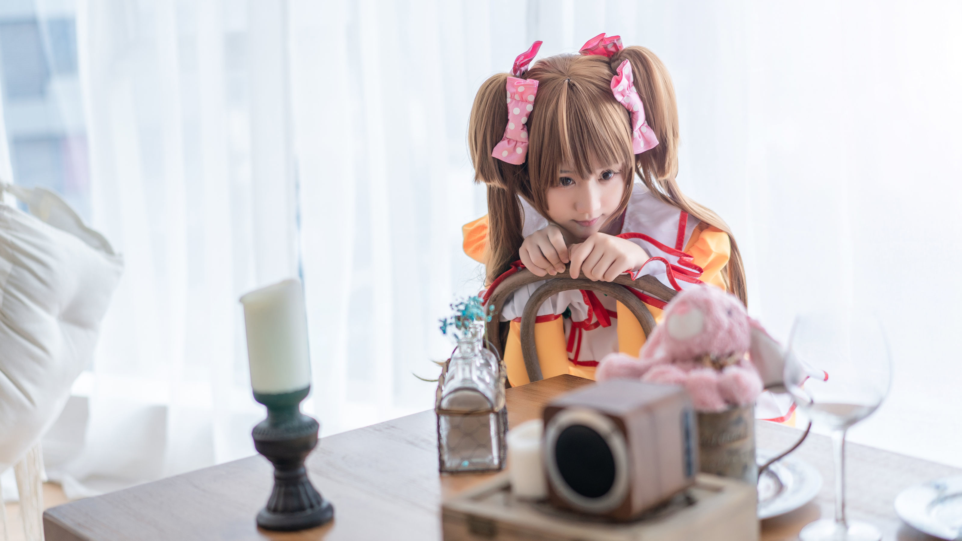 微博福利姬镜酱 纺 Cosplay-第1张