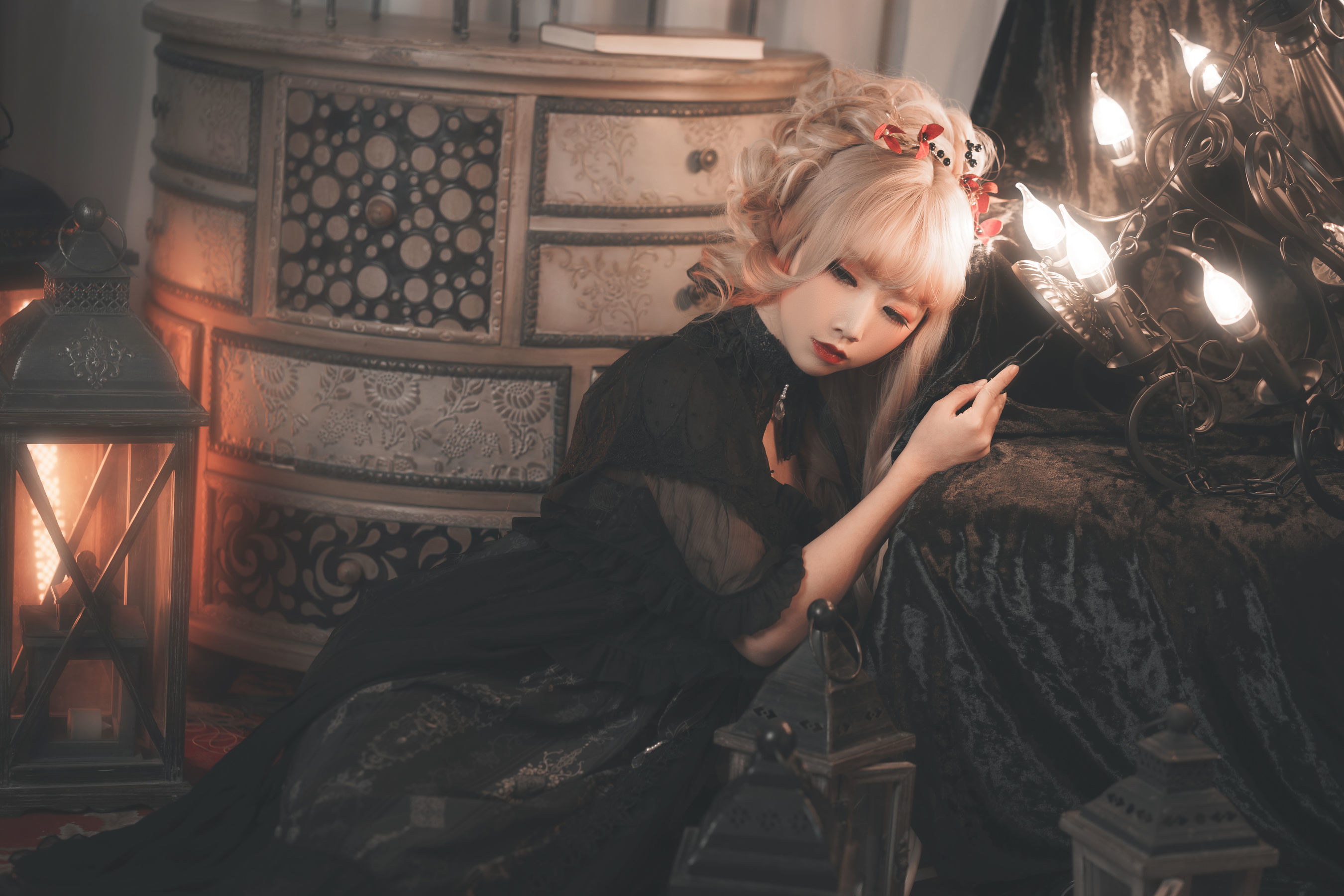 可爱人气Coser面饼仙儿 十六夜颂歌 Cosplay-第1张