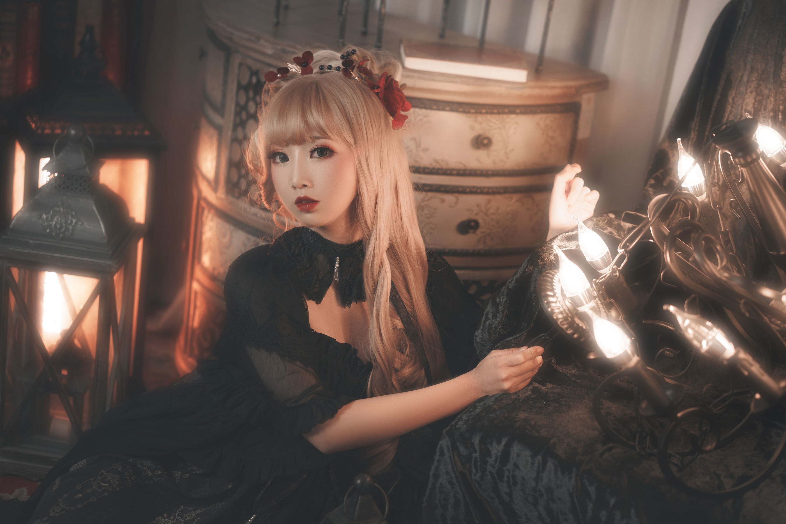 可爱人气Coser面饼仙儿 十六夜颂歌 Cosplay-第2张