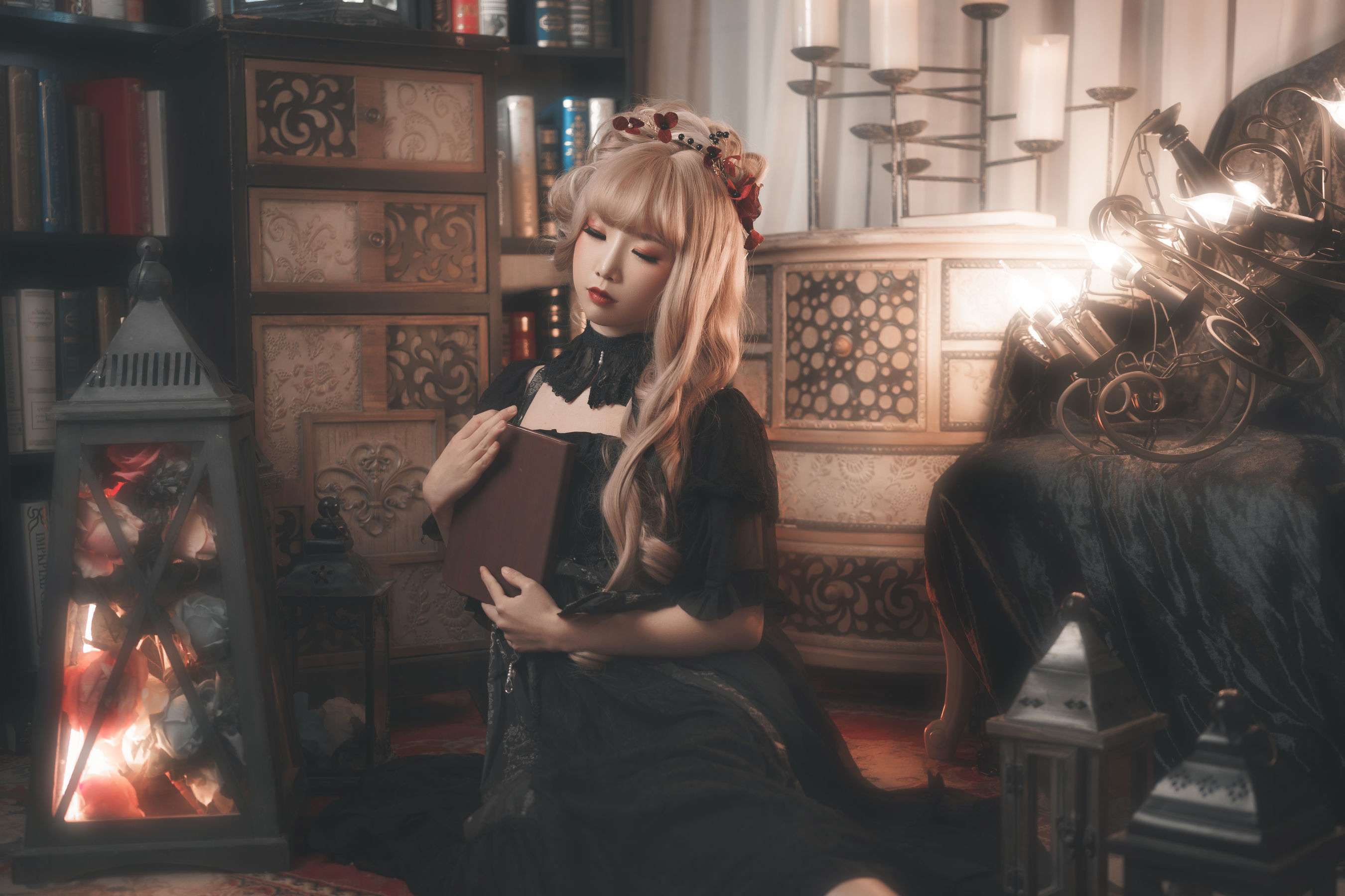 可爱人气Coser面饼仙儿 十六夜颂歌 Cosplay-第3张