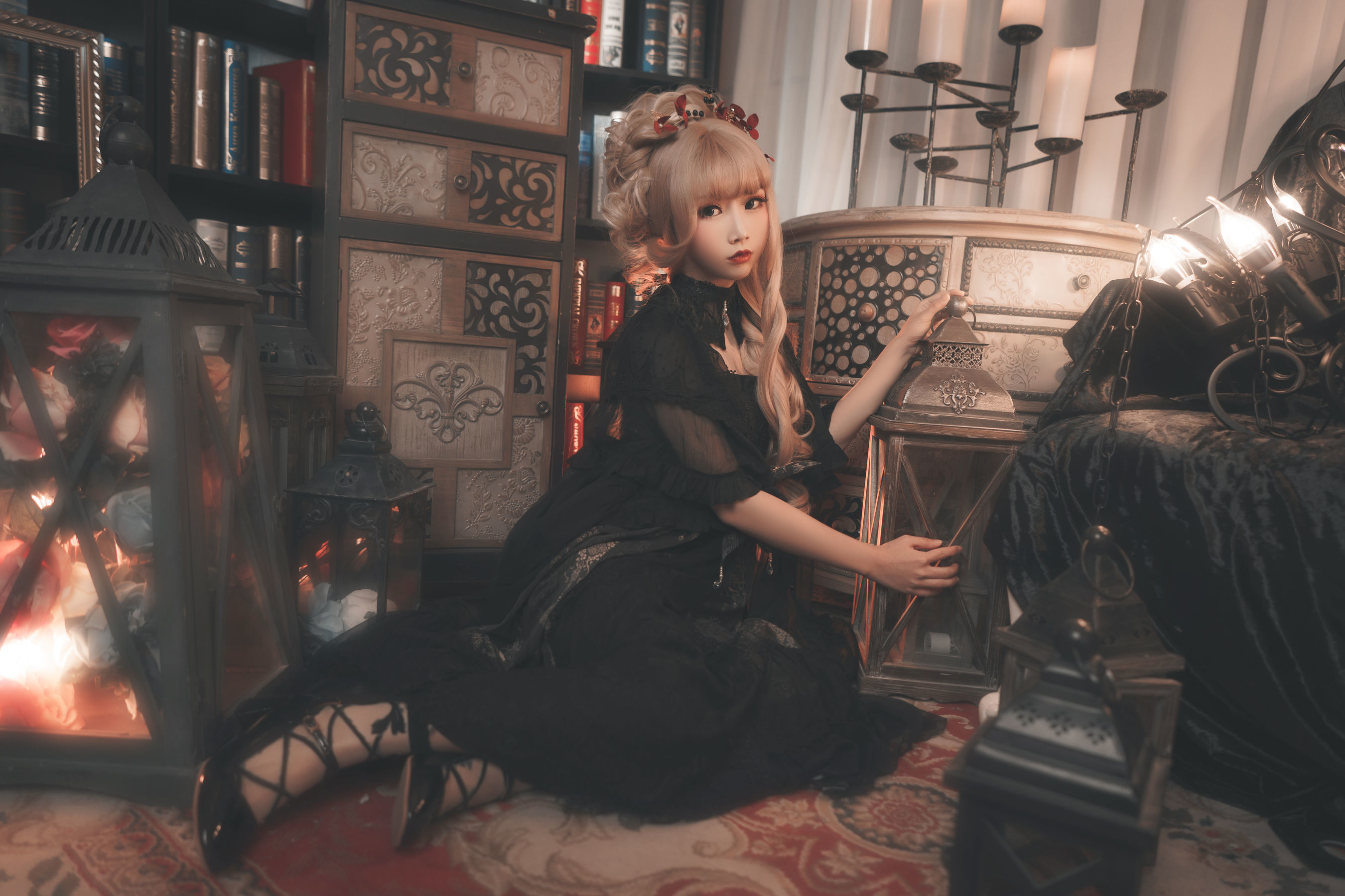 可爱人气Coser面饼仙儿 十六夜颂歌 Cosplay-第10张