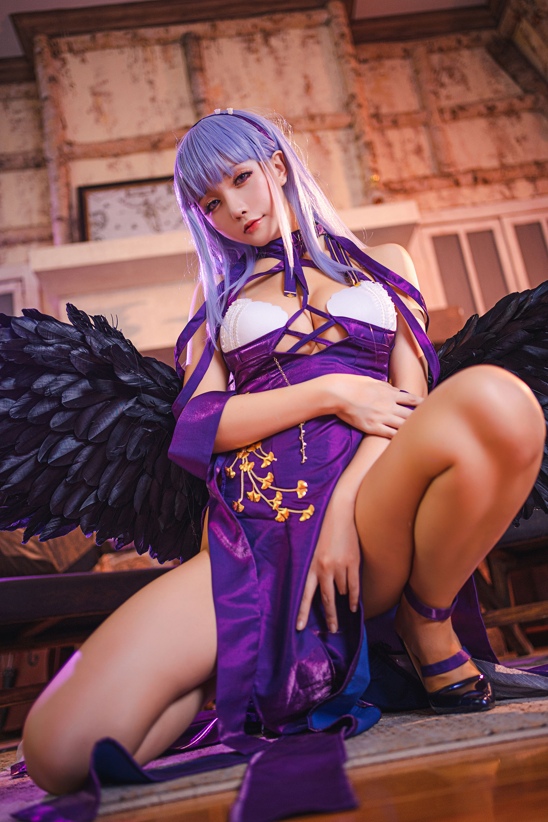 Coser小姐姐星之迟迟 – 黛朵 Cosplay-第1张