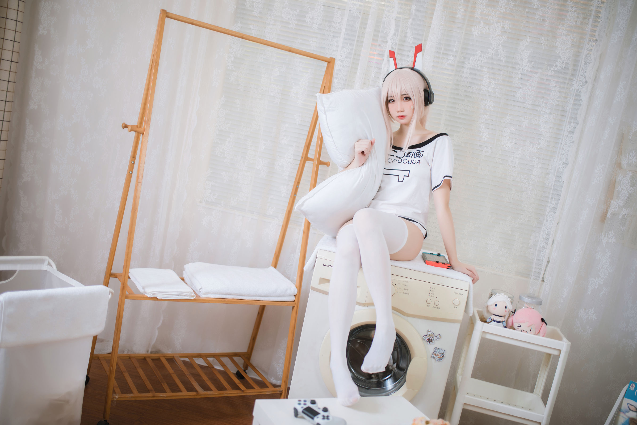 焖焖碳 – 绫波 宅版本 Cosplay-第1张