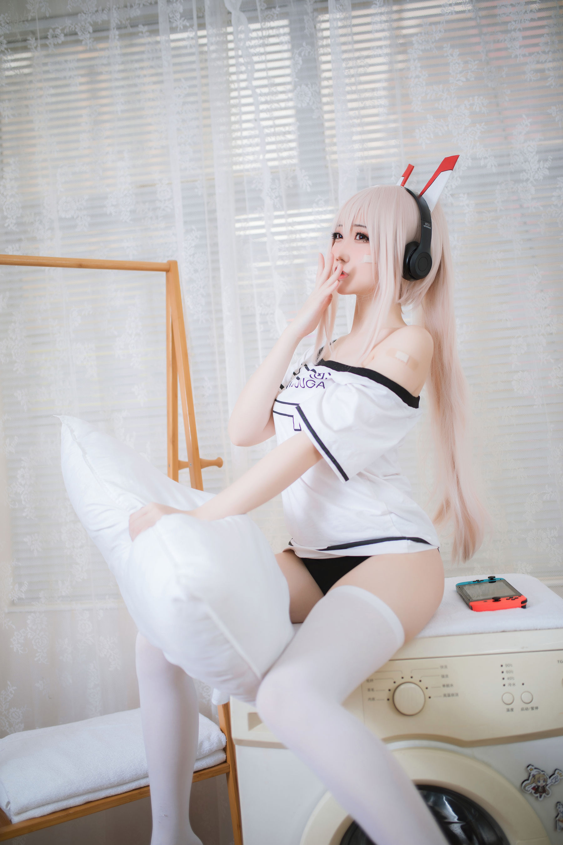 焖焖碳 – 绫波 宅版本 Cosplay-第2张