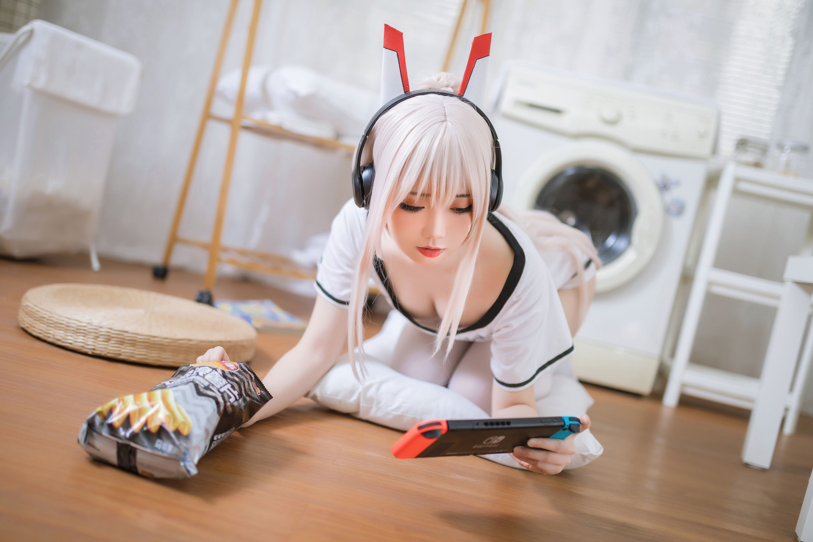 焖焖碳 – 绫波 宅版本 Cosplay-第5张