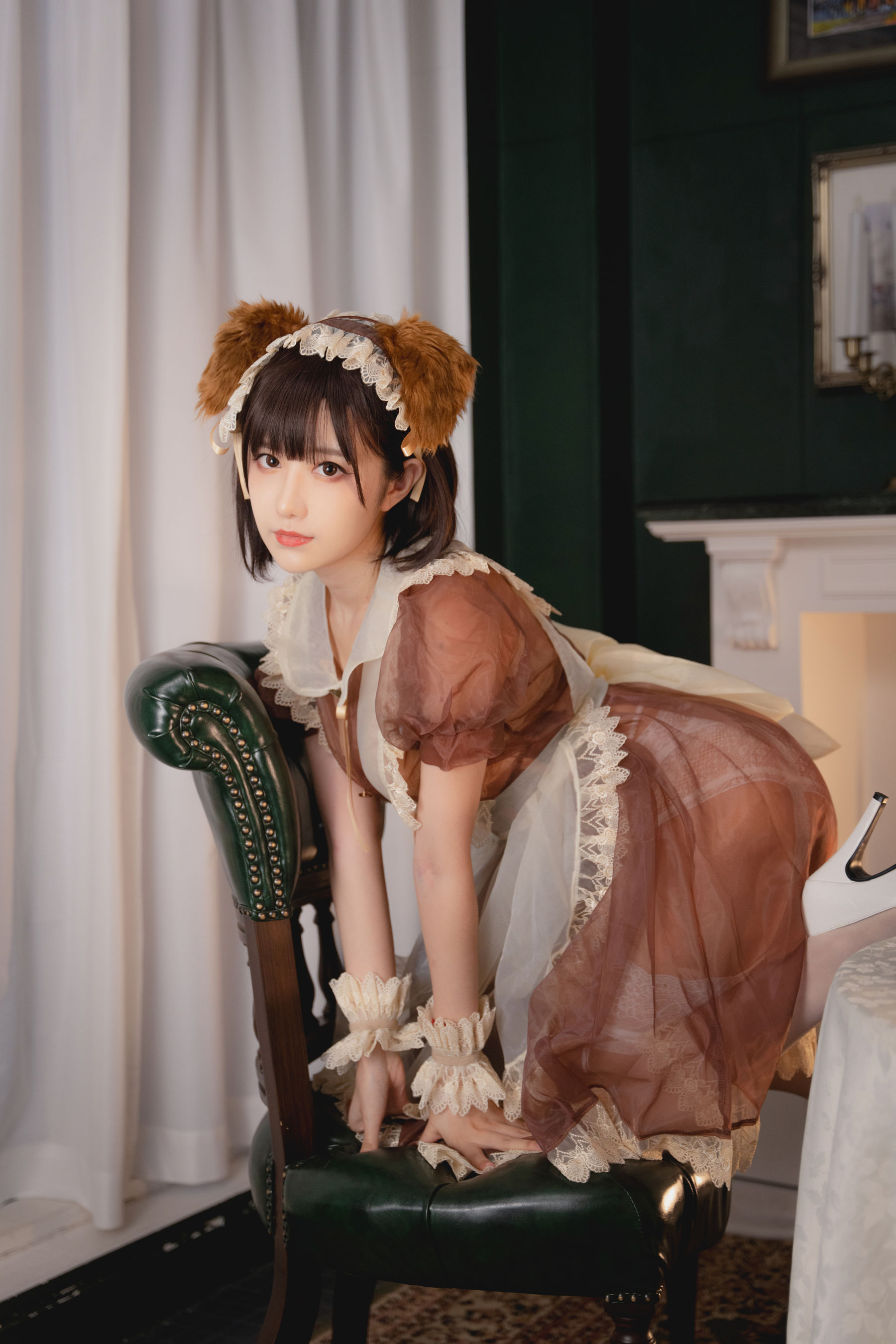 Shika小鹿鹿 – 透明女仆 Cosplay-第3张