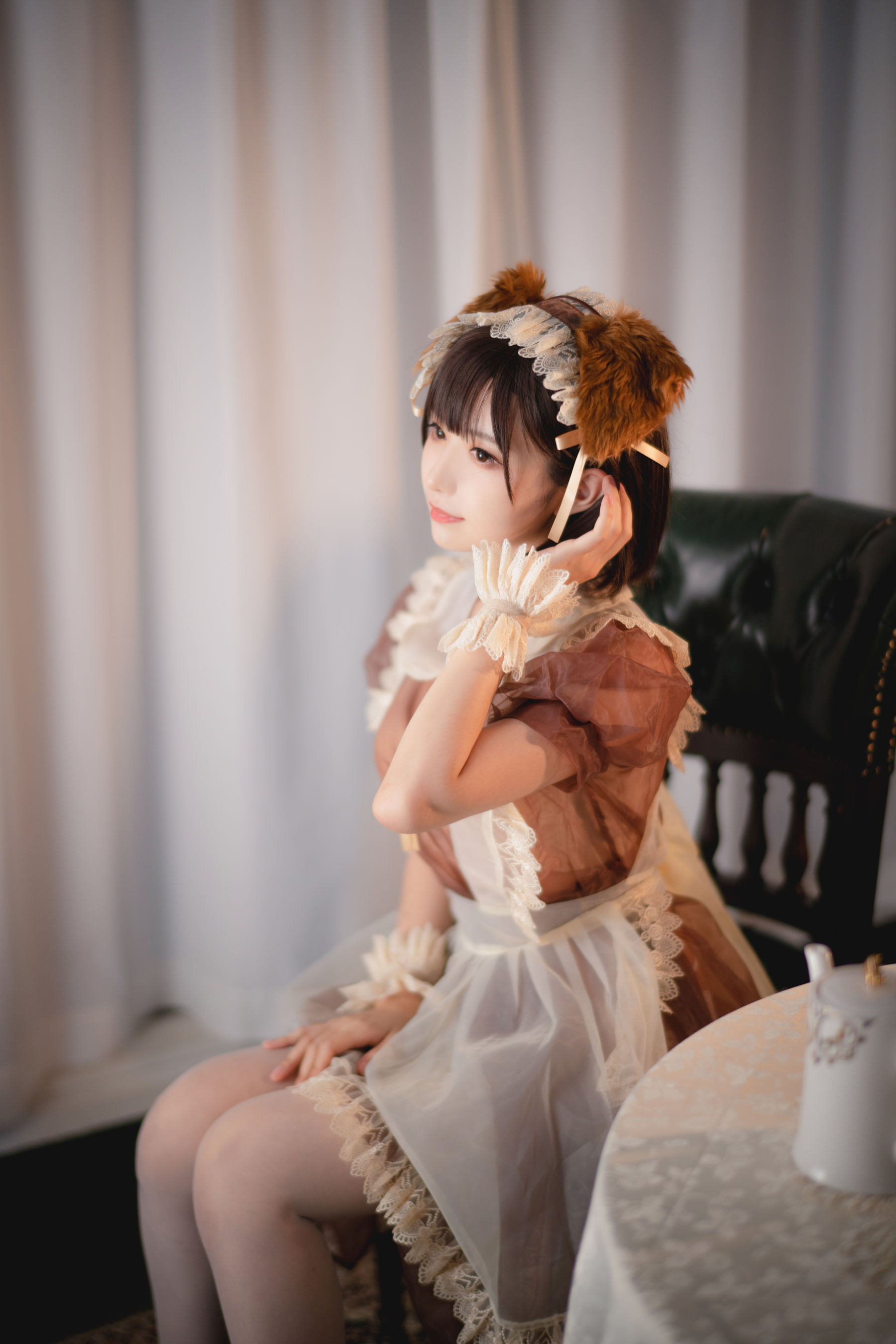 Shika小鹿鹿 – 透明女仆 Cosplay-第19张