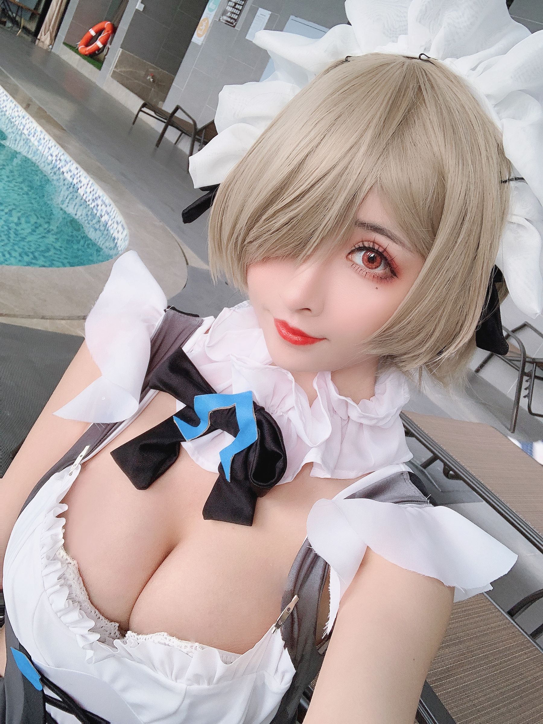 COS福利rioko凉凉子 丽塔泳装 Cosplay-第5张