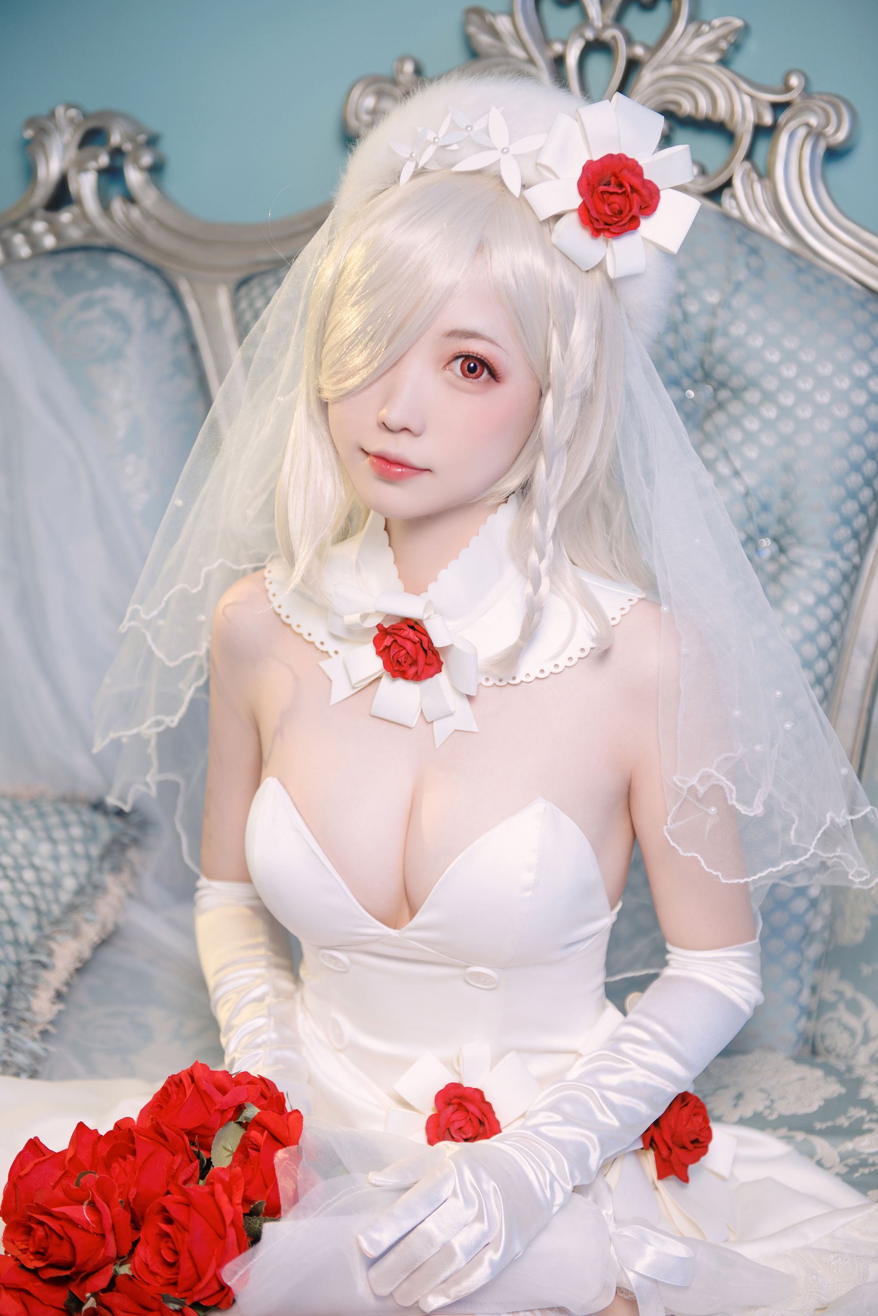大胸萌妹妖少you1 – G36C Cosplay-第3张