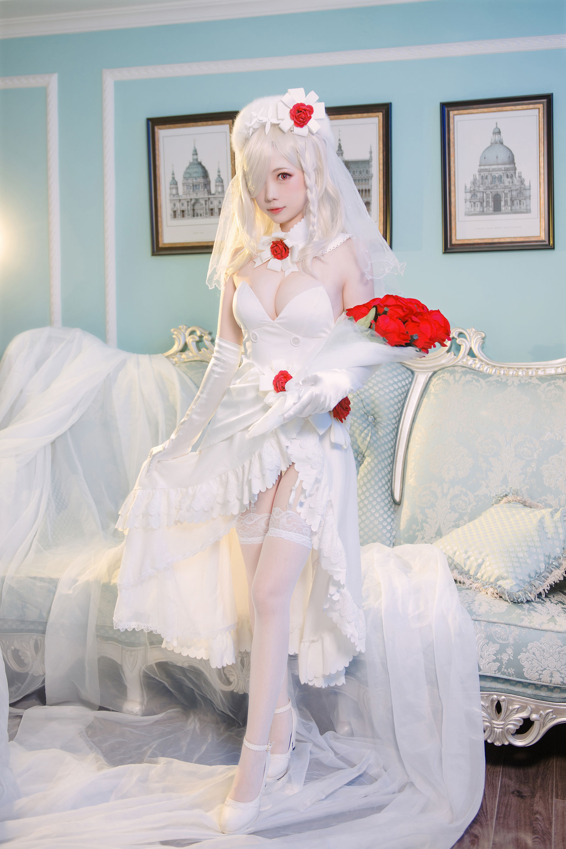 大胸萌妹妖少you1 – G36C Cosplay-第4张