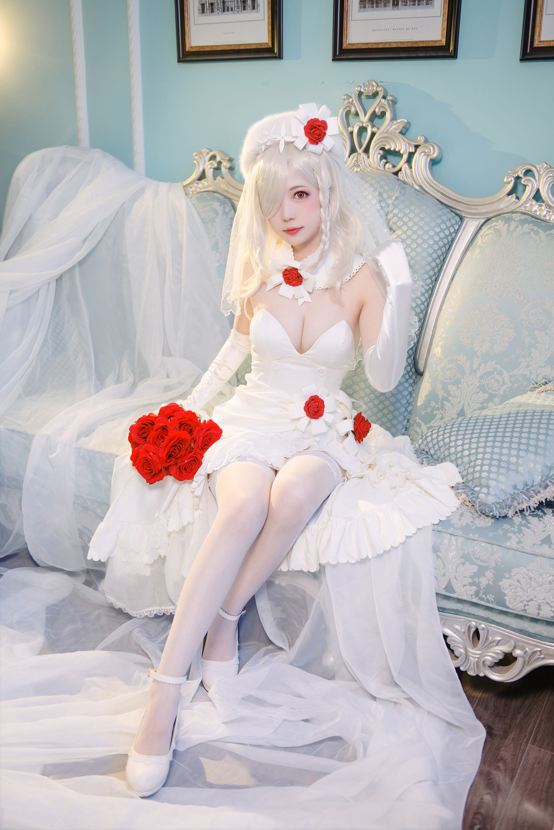 大胸萌妹妖少you1 – G36C Cosplay-第5张